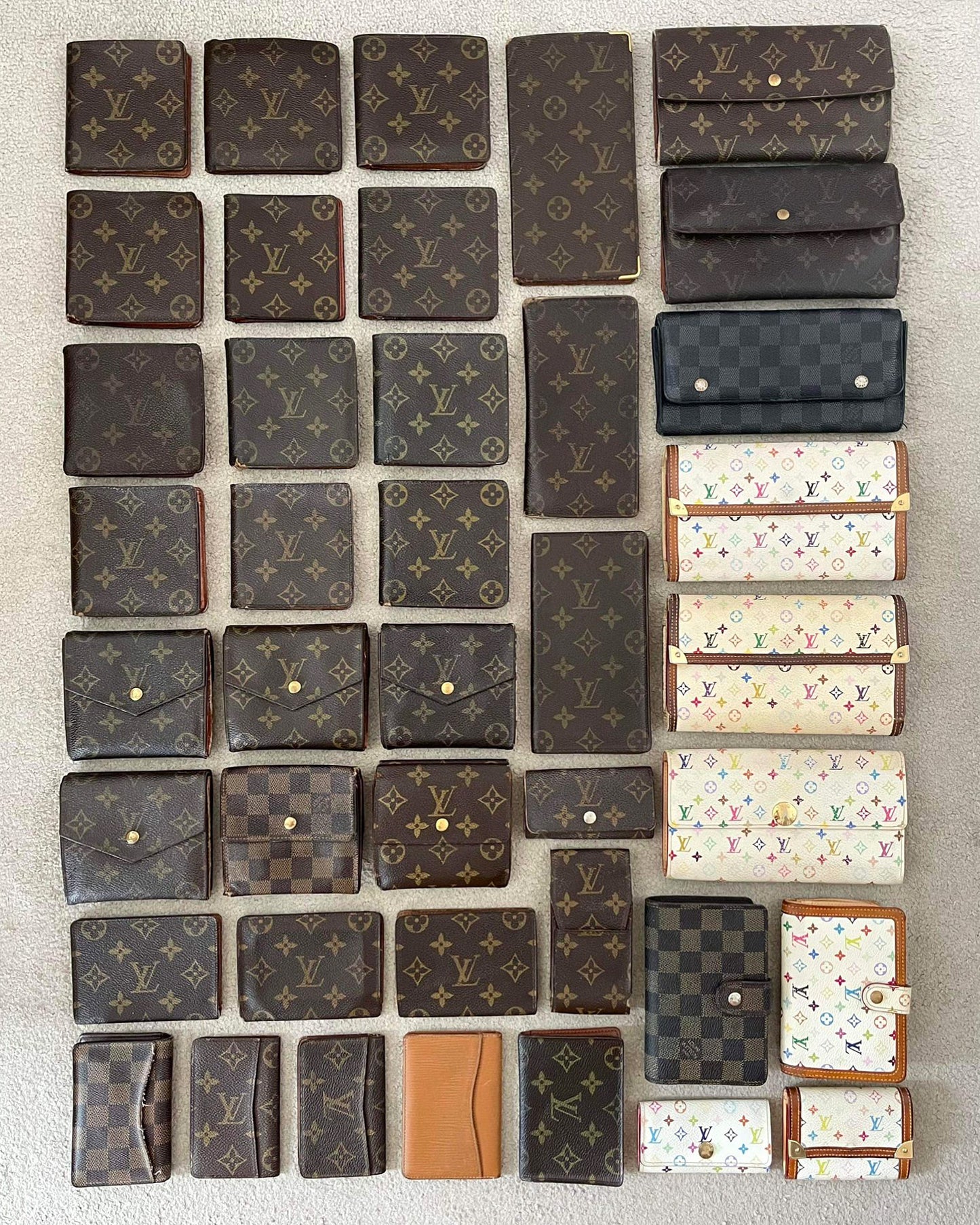 Coffret portefeuille Louis Vuitton