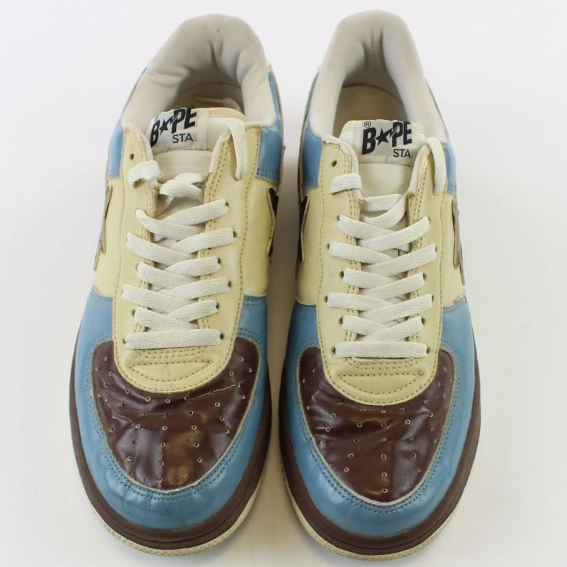 Bapesta Light Blue & Brown - SaruGeneral