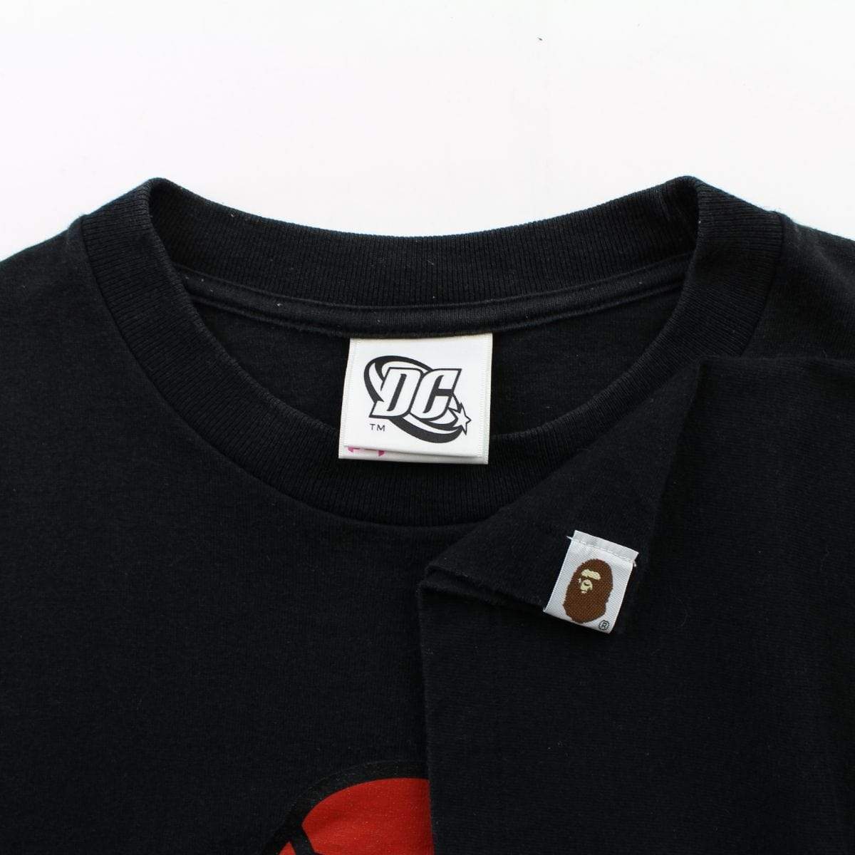 Bape x DC Comics Superman Tee Black - SaruGeneral