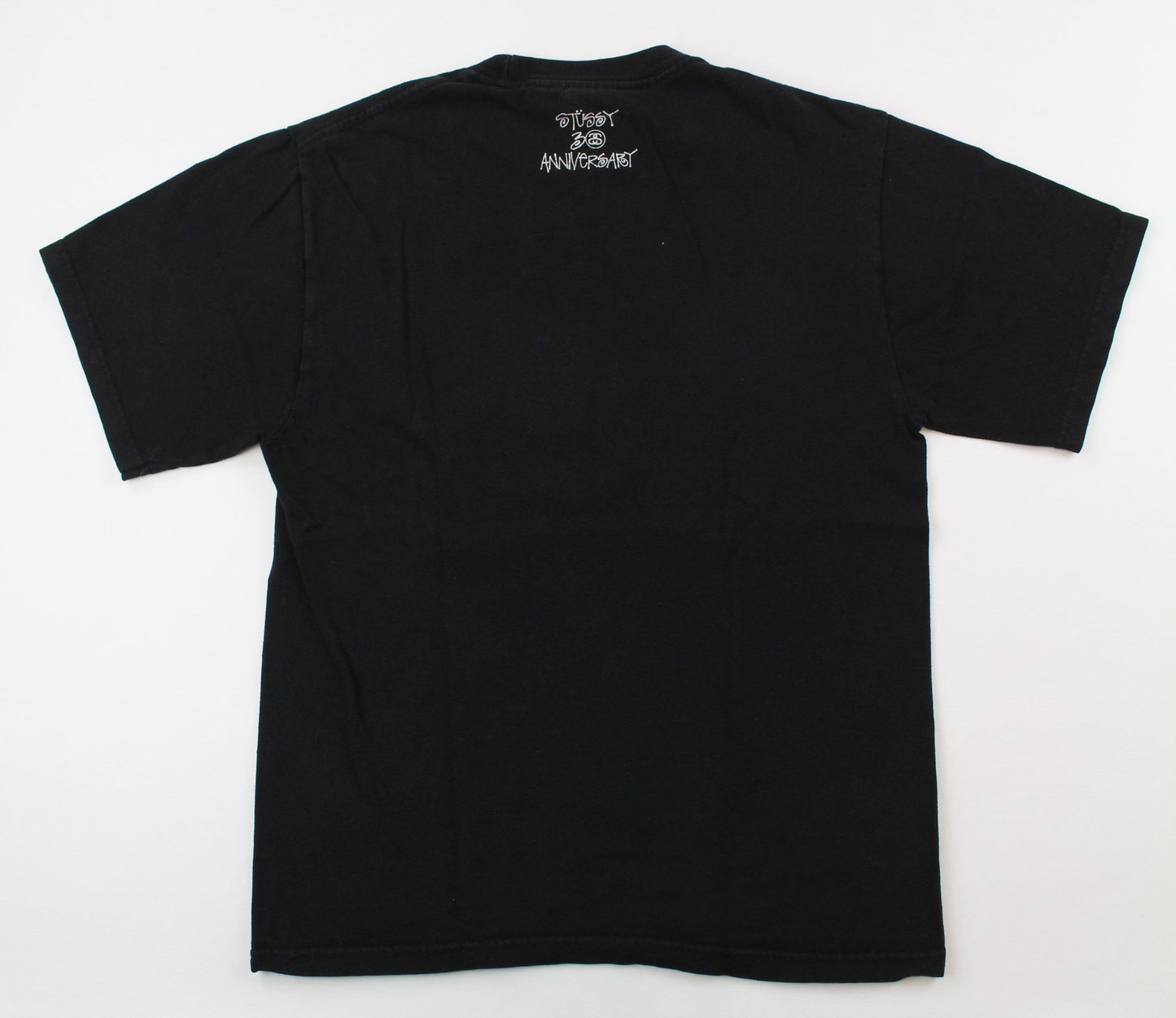 BAPE x Stussy 30th Anni White Muilticamo Tee Black - SaruGeneral