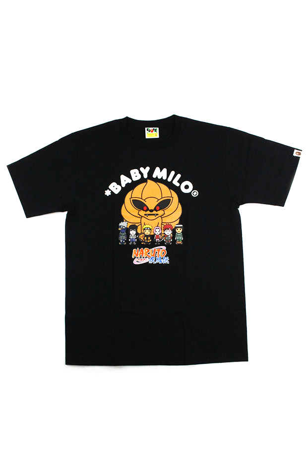 Bape x Naruto Tee Black – SARUGENERAL