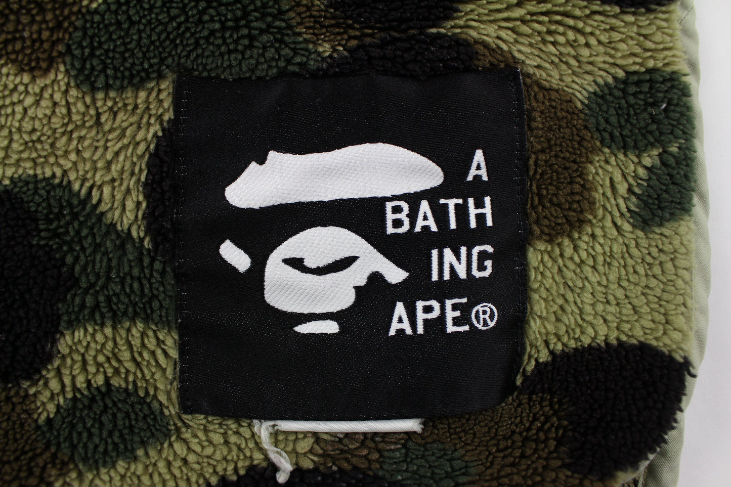 Bape 1st Green Camo boa Blanket - SaruGeneral