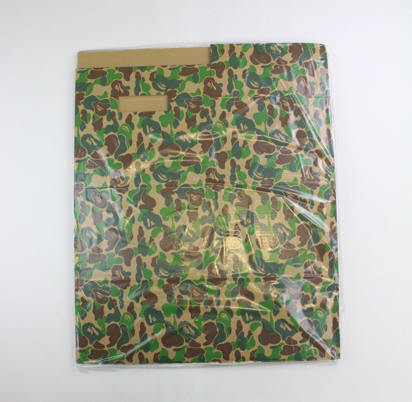 Bape abc Green Camo Cardboard Box - SaruGeneral