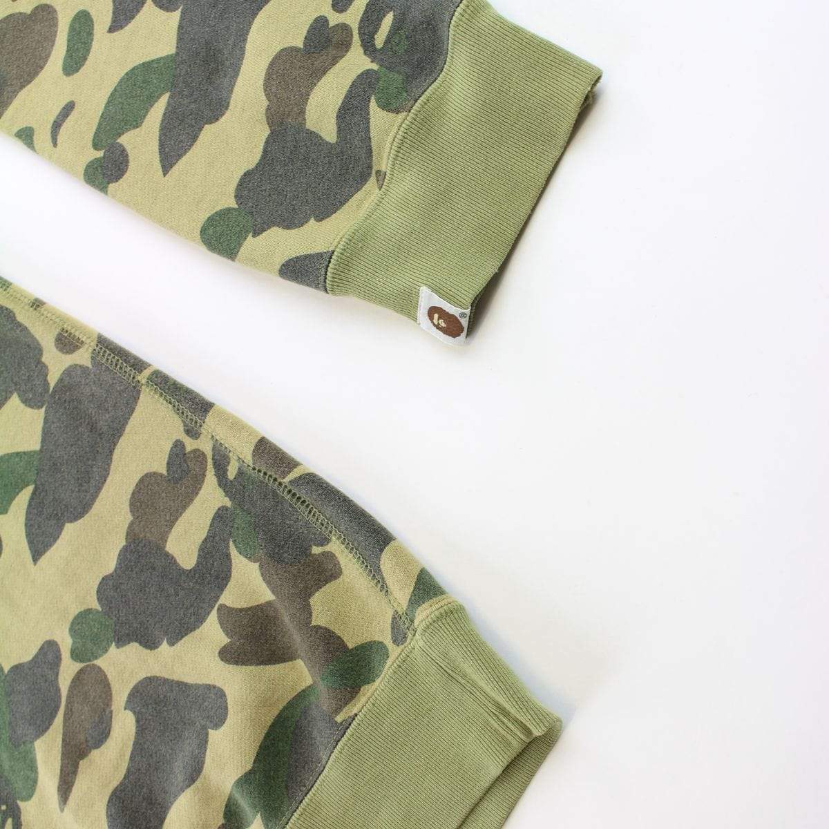 Bape 1st Green Camo Crewneck - SaruGeneral