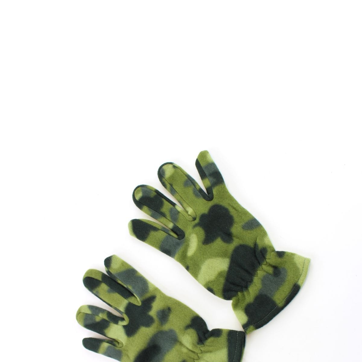 Bape 1st Green Camo Gloves - SaruGeneral