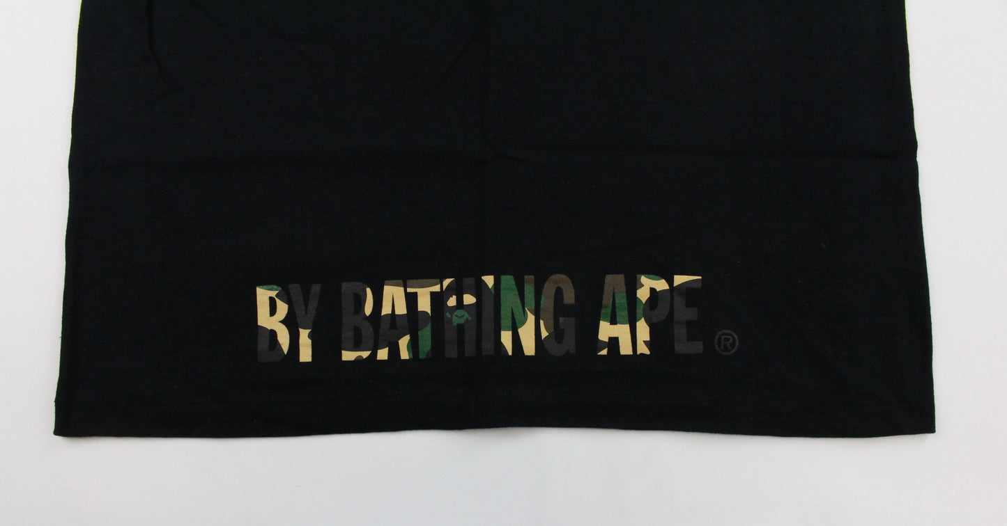 Bape 1st Yellow Camo ape Face Tee Black - SaruGeneral