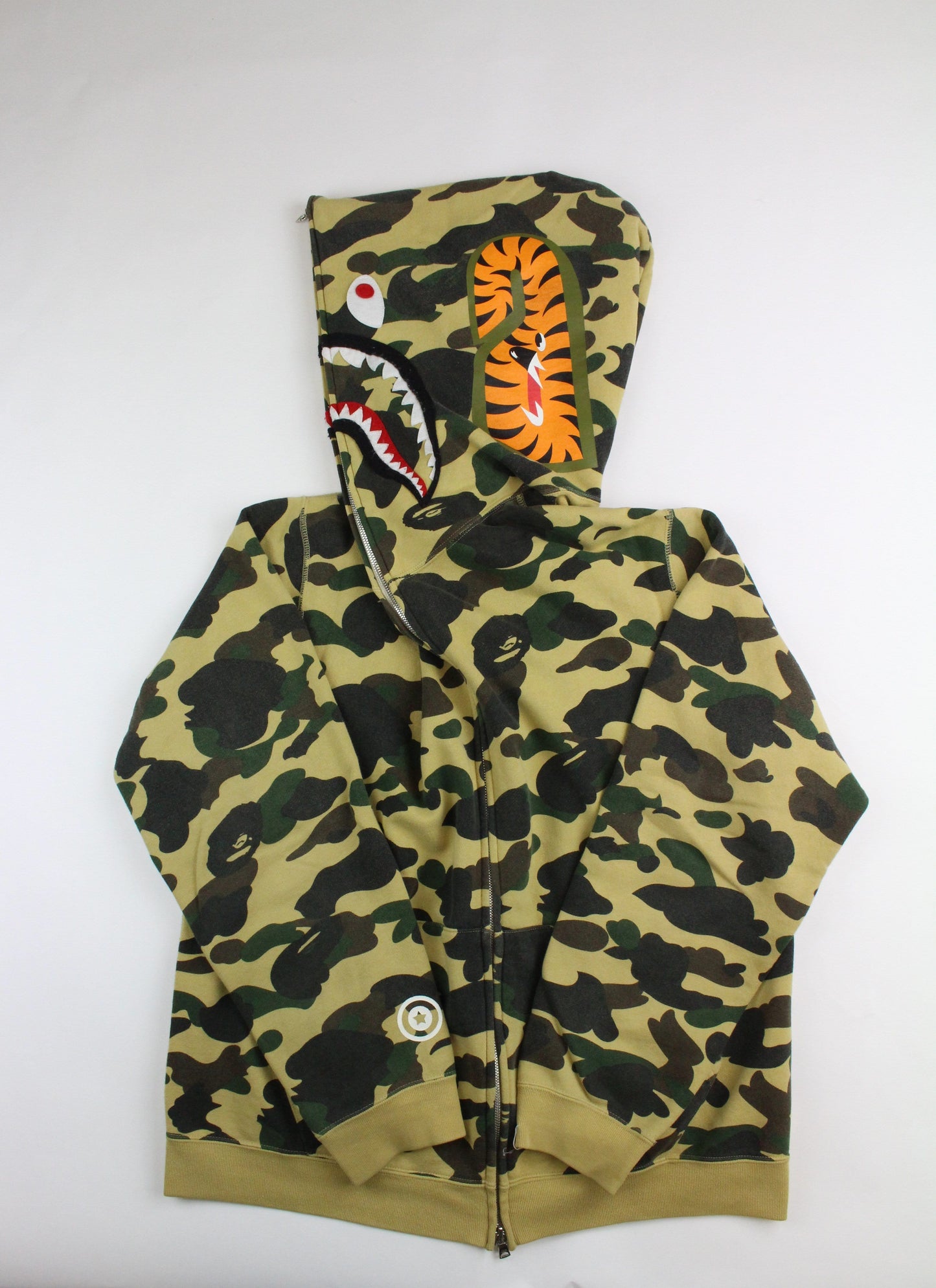 Bape 1st Yellow Camo frankenstein Shark - SaruGeneral