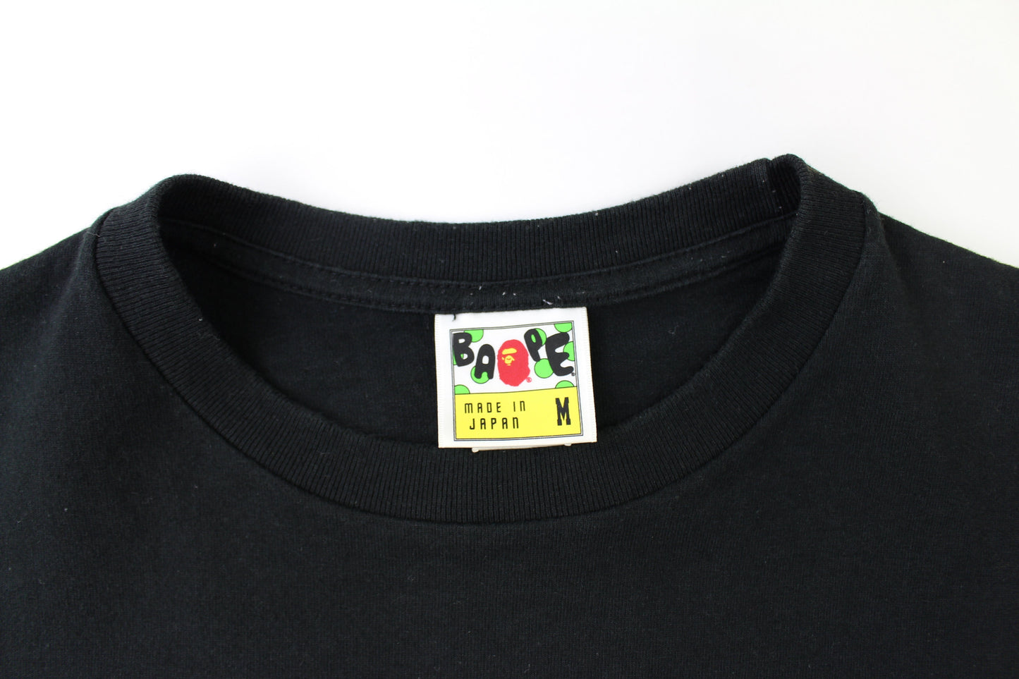 Bape 3D Green Brown Camo College Logo Tee Black - SaruGeneral