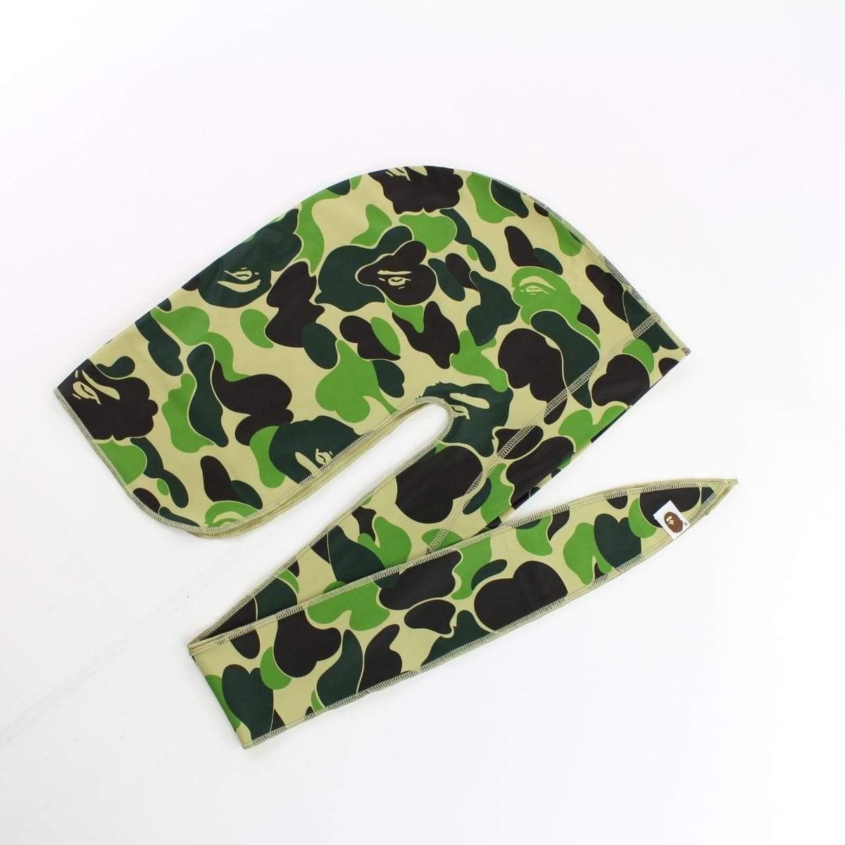 Bape ABC Green Camo Do-Rag - SaruGeneral