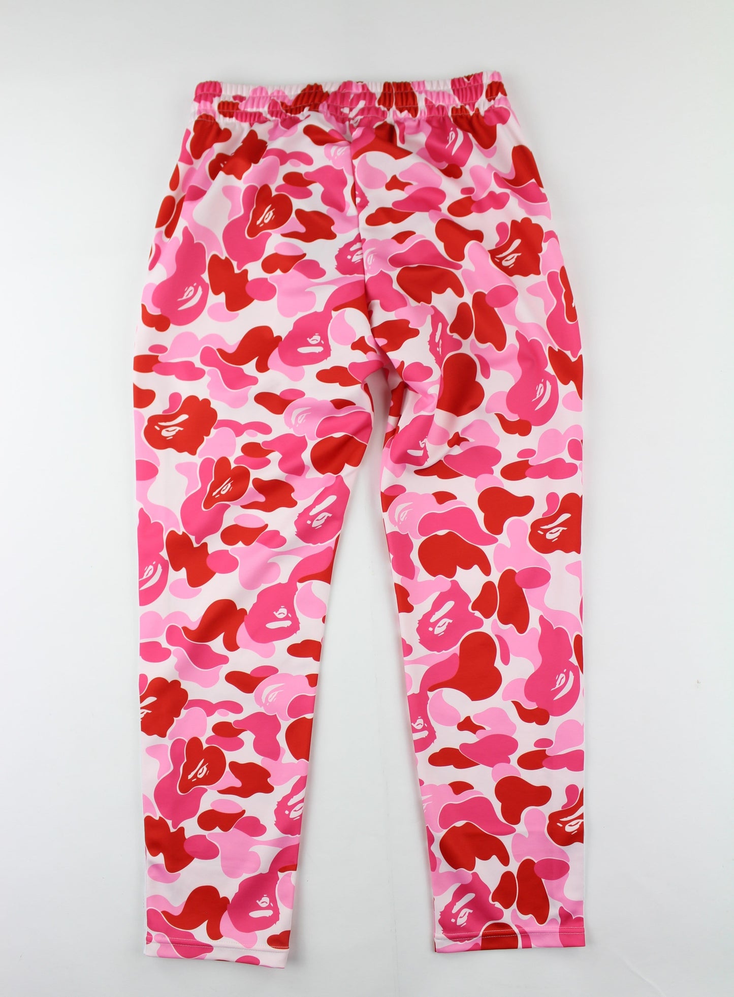 Bape ABC Pink Camo Bapesta side strip Pants - SaruGeneral