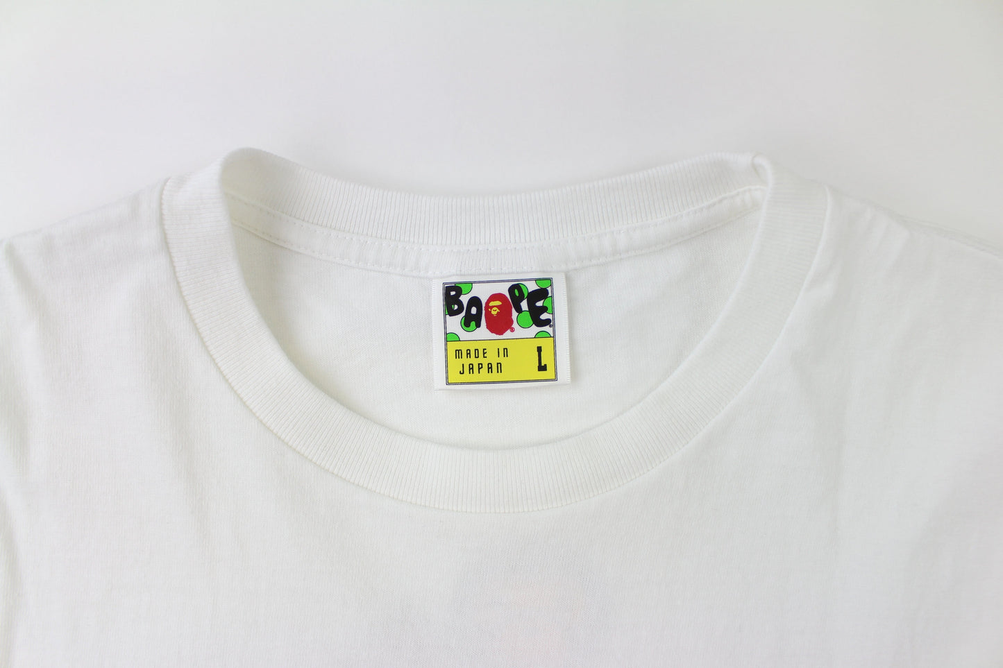 Bape Amazon Baby Milo Tee White - SaruGeneral