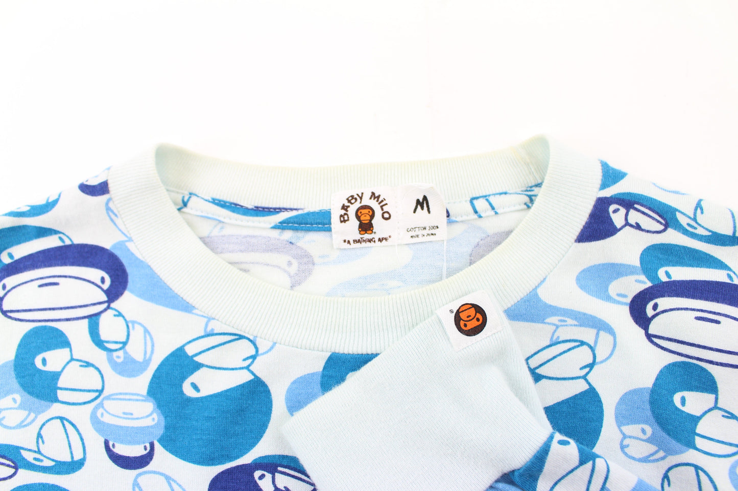 Bape Baby Milo Blue Camo LS - SaruGeneral