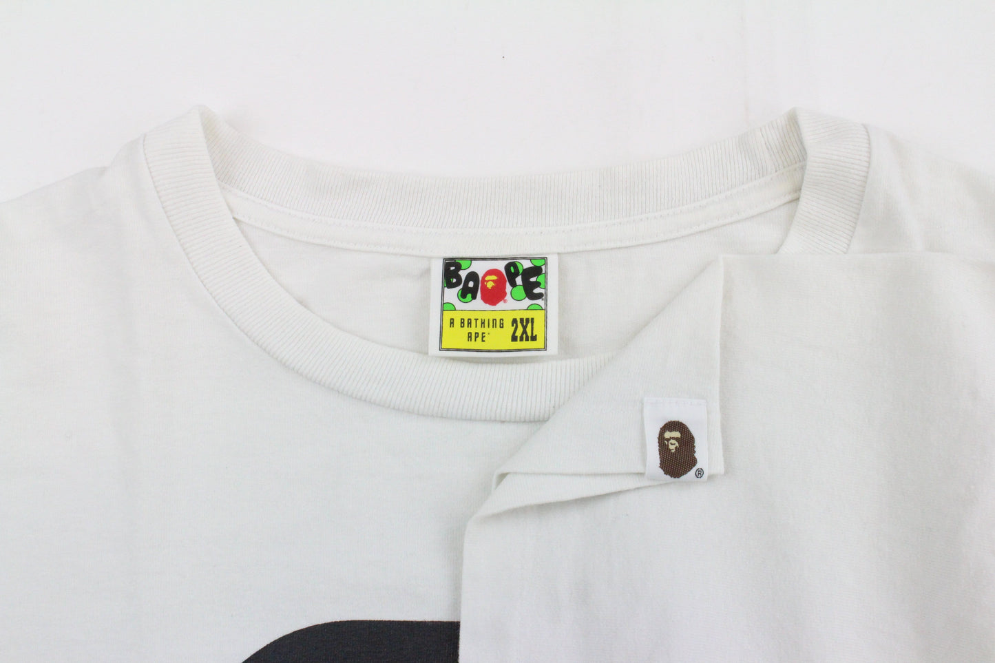 Bape Baby Milo Chicken Bone Tee White - SaruGeneral