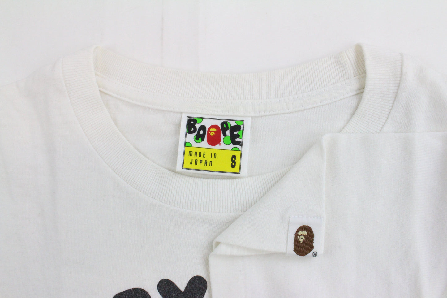 Bape Baby Milo Chinese Dragon Tee White - SaruGeneral