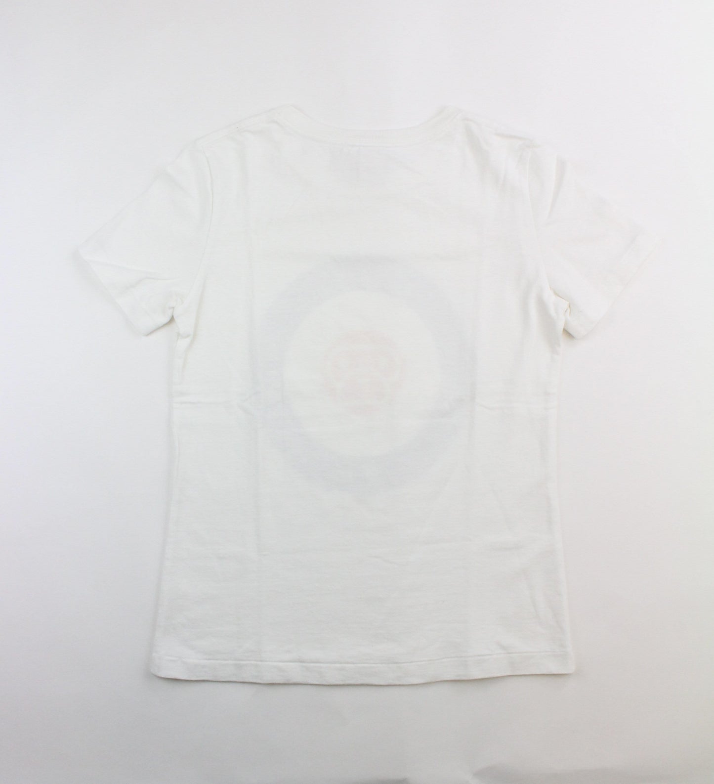 Bape Baby Milo Face Circle Logo Tee White - SaruGeneral