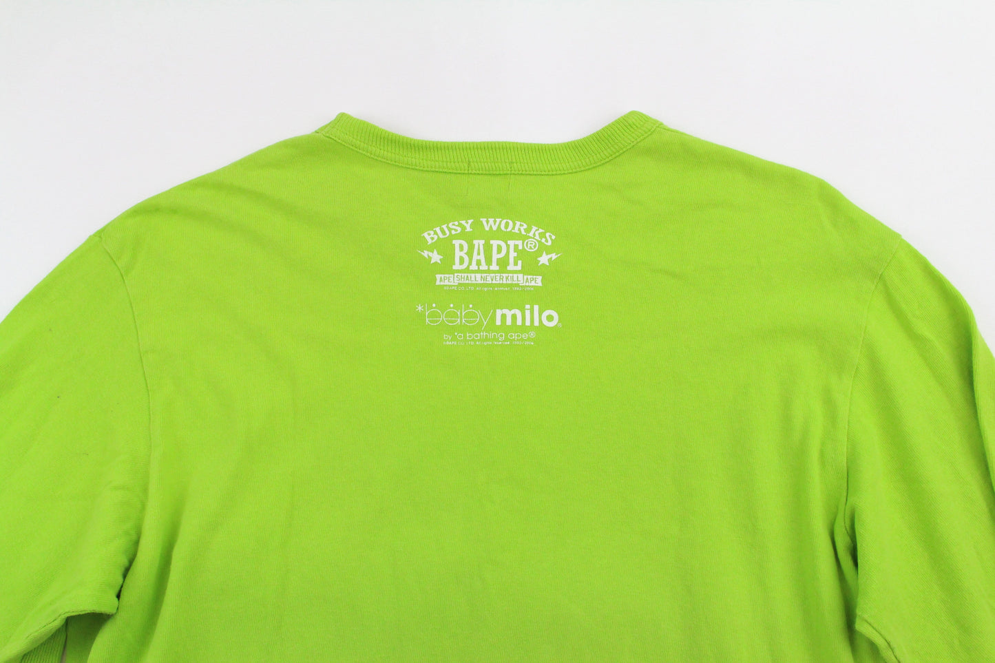 Bape Baby Milo Gorillas LS Green - SaruGeneral