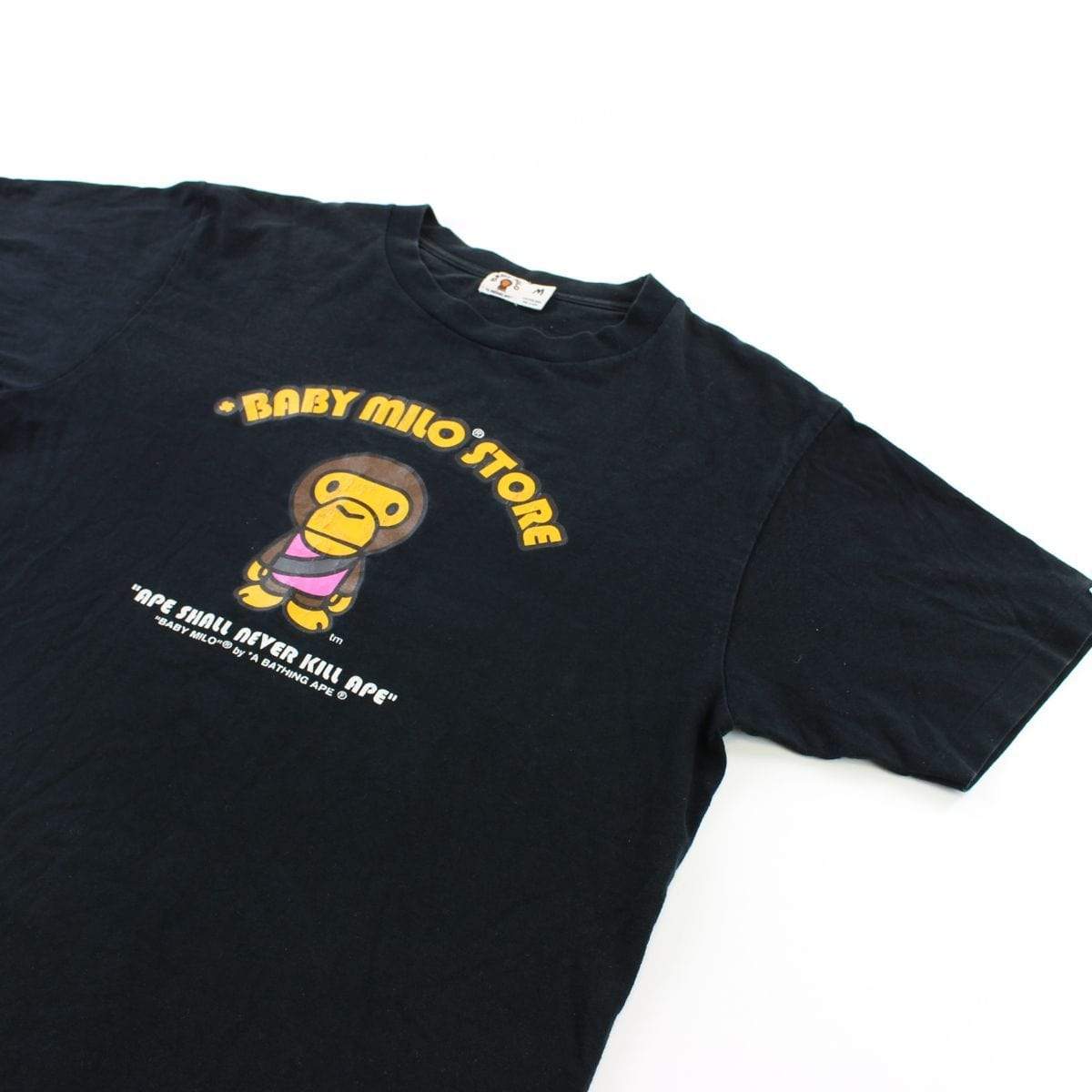 Bape Baby Milo Store figure Tee Black - SaruGeneral