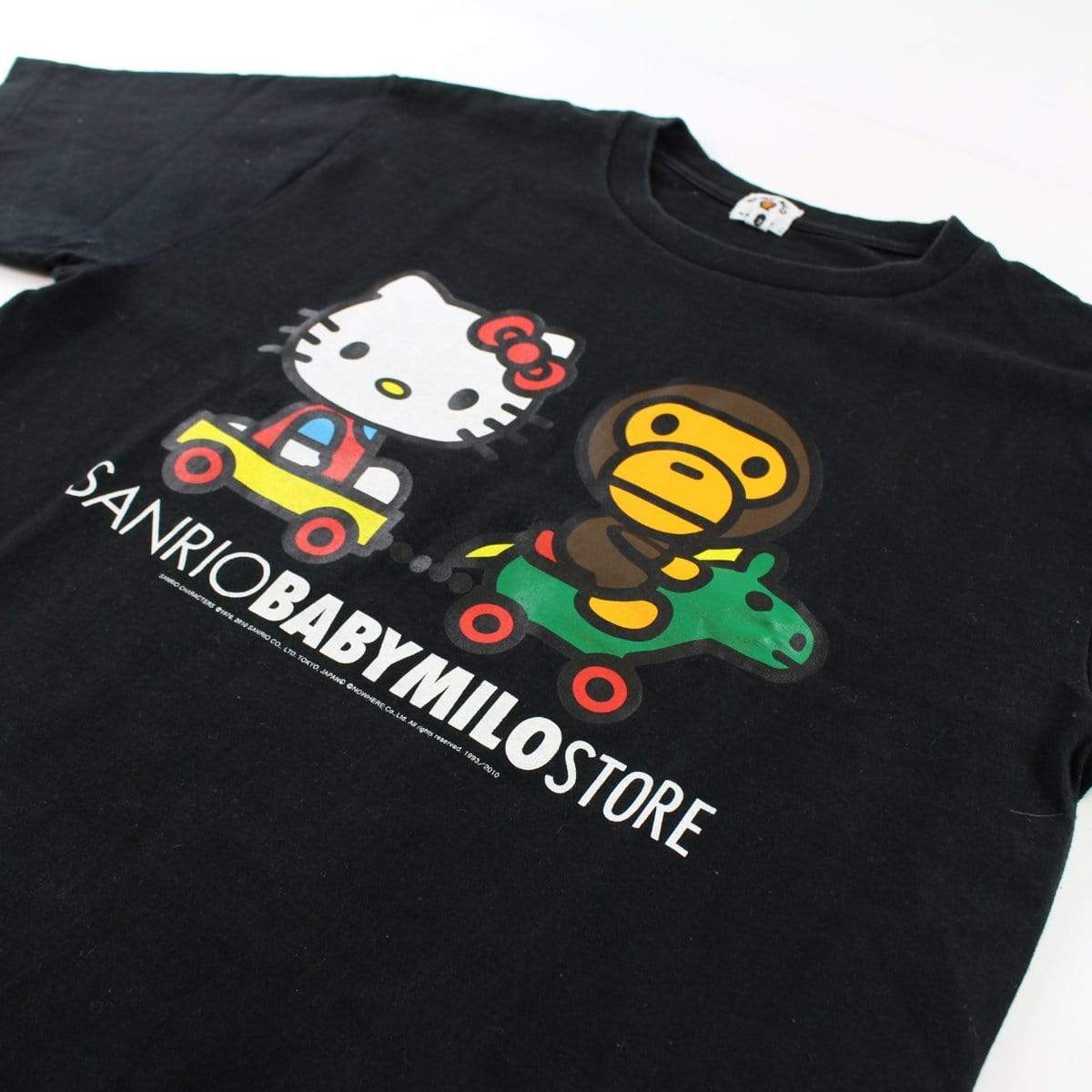 Bape Baby Milo x Hello Kitty Tee Black - SaruGeneral