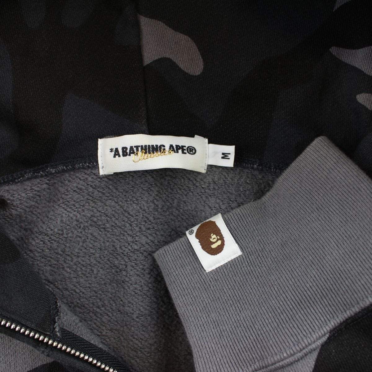 Bape Black Camo Shark Hoodie - SaruGeneral