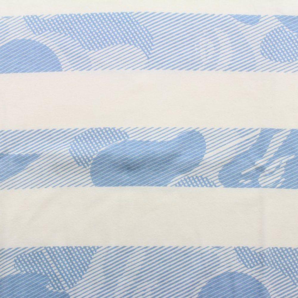 Bape Blue ABC Camo Stripe White LS - SaruGeneral