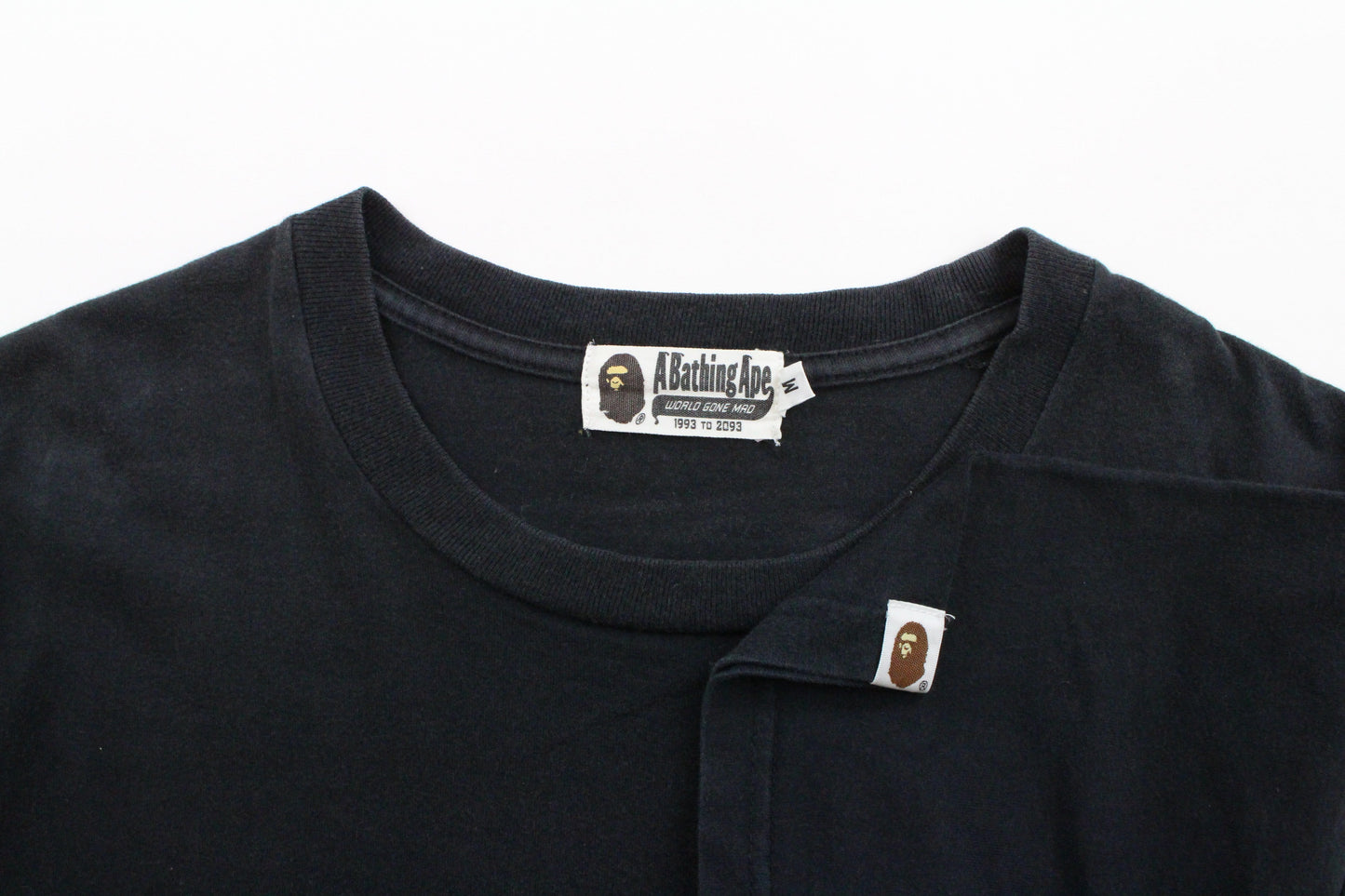 Bape Blue Camo Pocket Tee Black - SaruGeneral