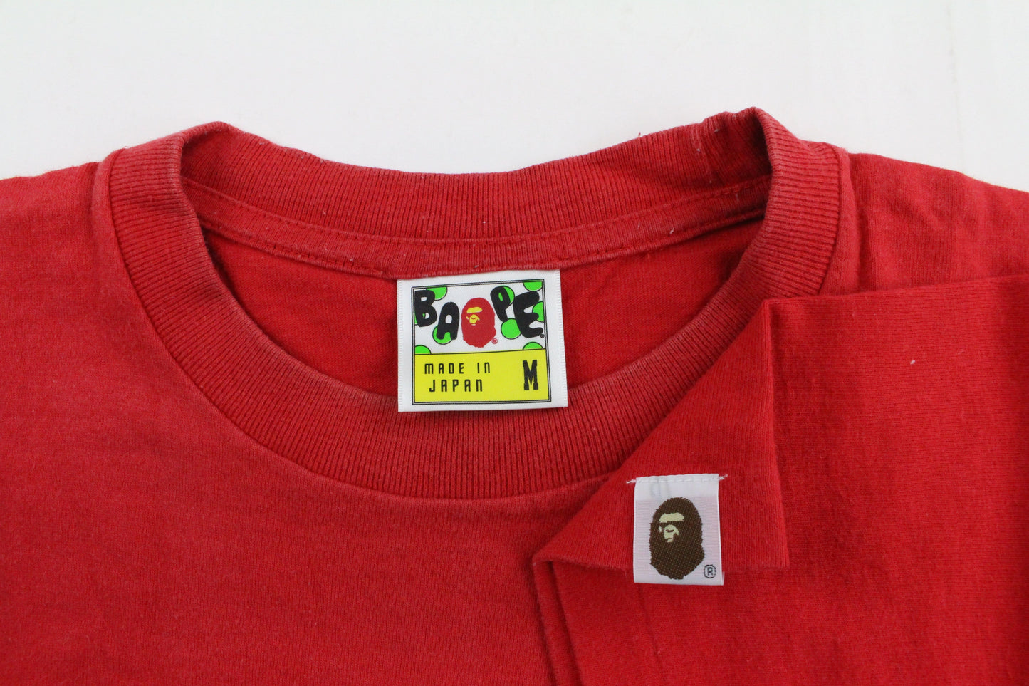 Bape Brown Big Ape Tee Red - SaruGeneral