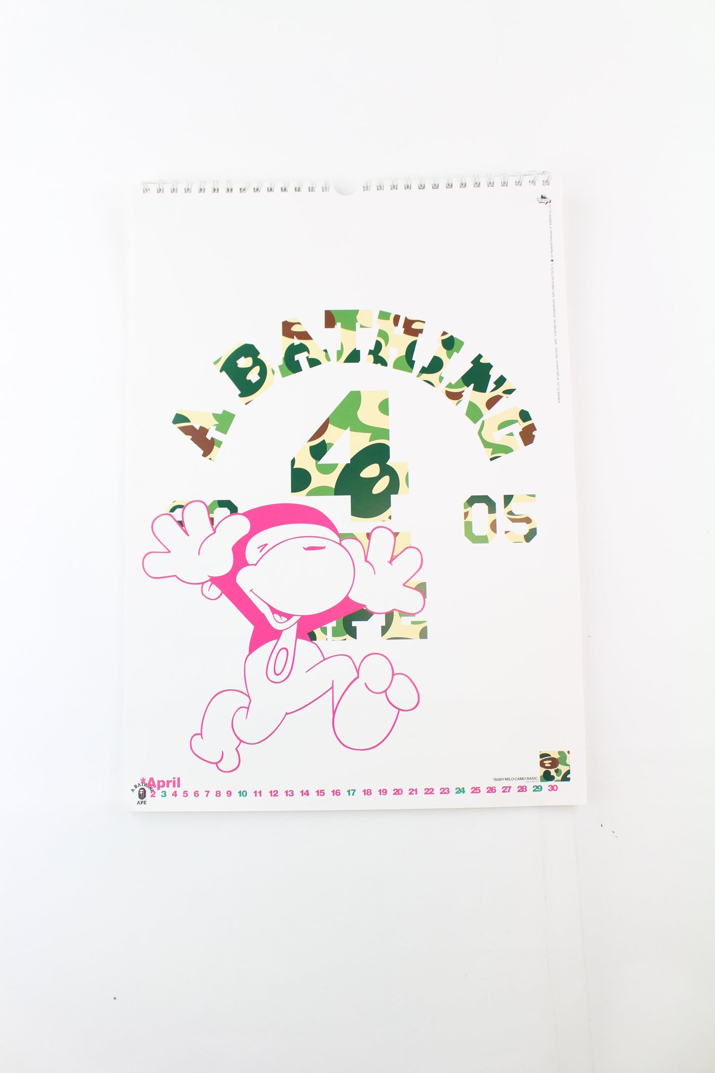 Bape Calendar 05 - SaruGeneral