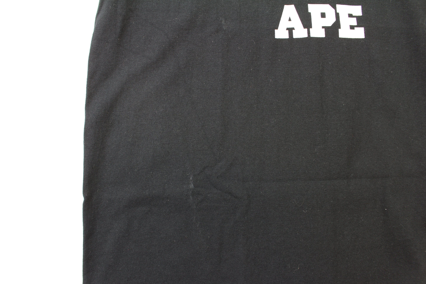 Bape City Camo College Logo Tee Black - SaruGeneral