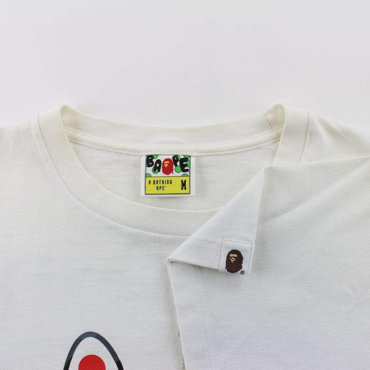 Bape City Camo Shark Face Tee White - SaruGeneral