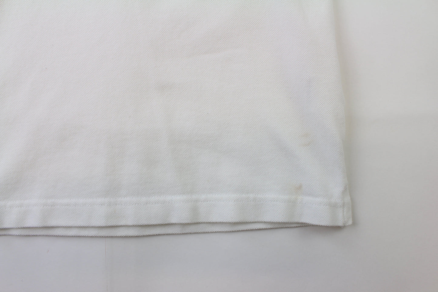 Bape College Logo Polo White - SaruGeneral