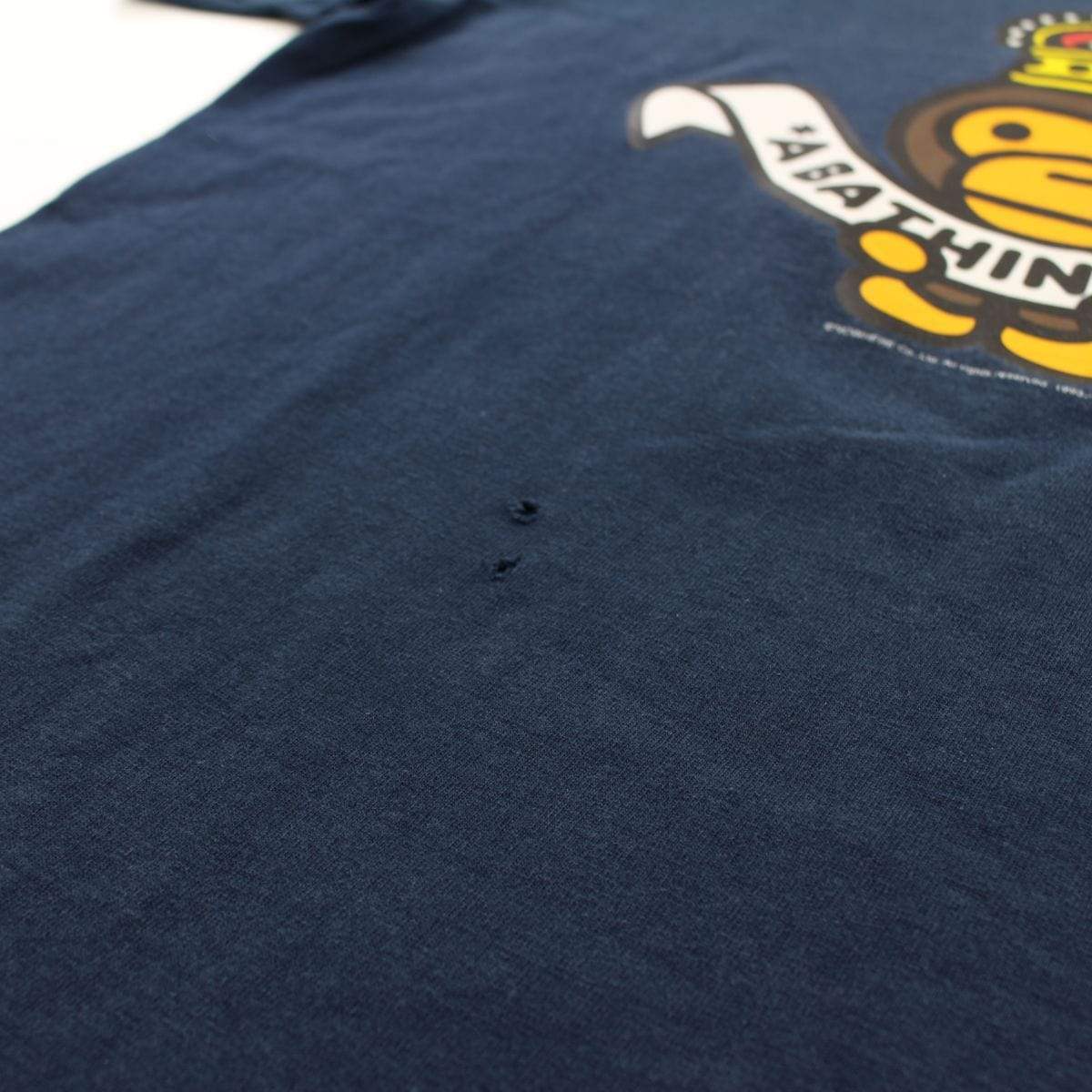 Bape Crown Baby Milo Tee Navy - SaruGeneral