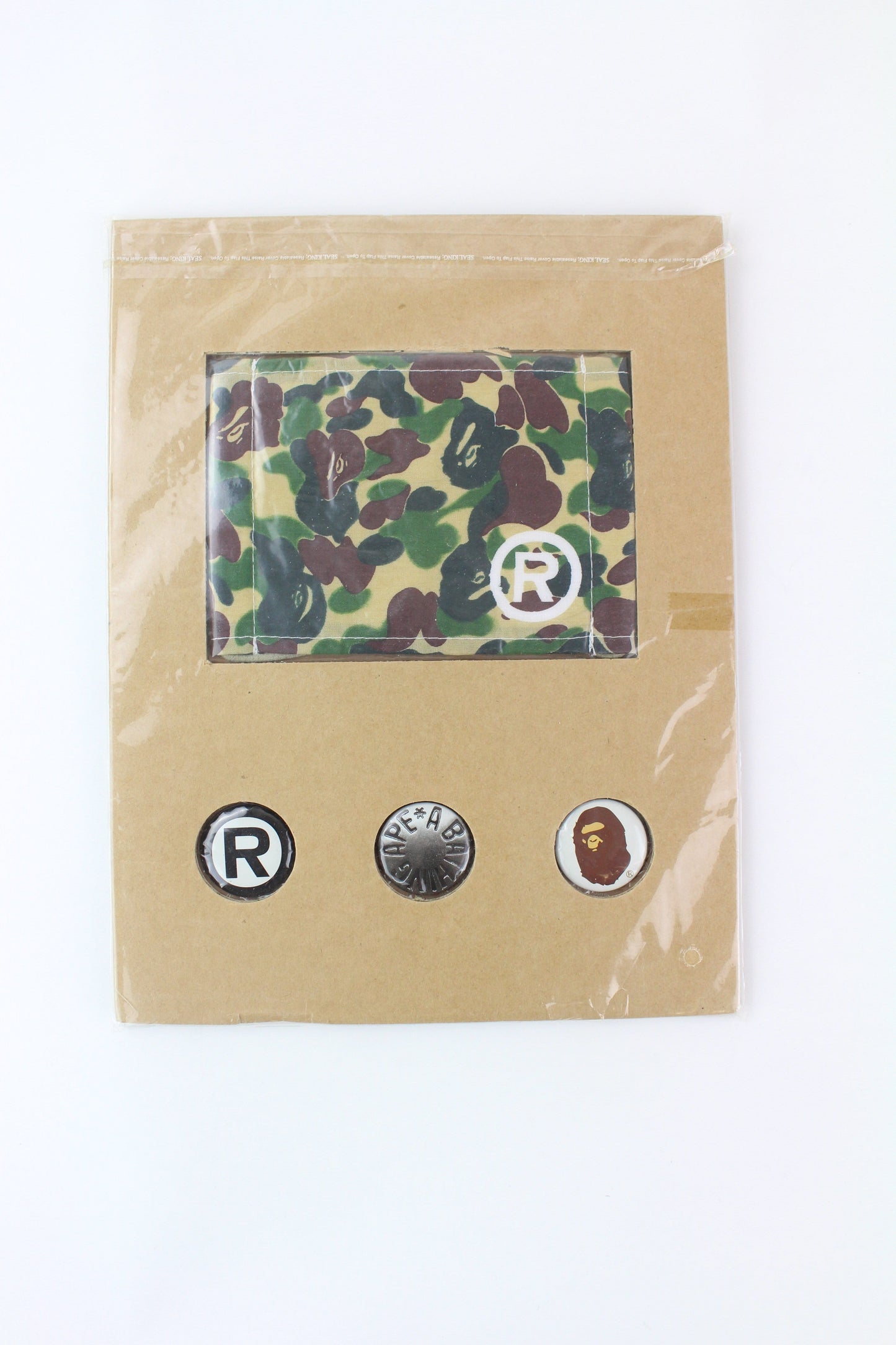 Bape E mook abc green camo facemask - SaruGeneral