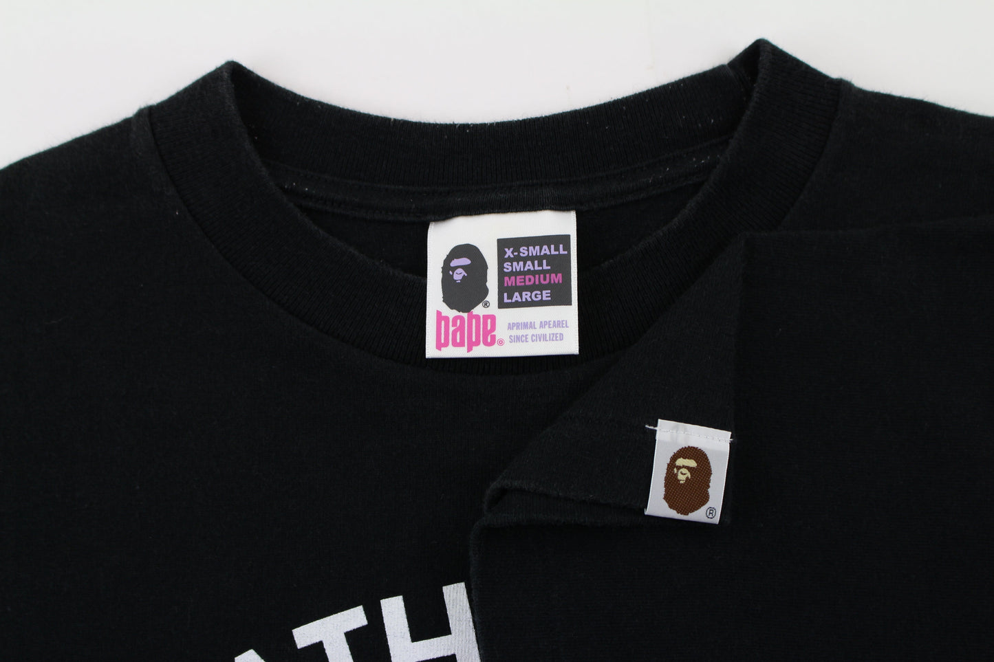 Bape Generals Tee Black - SaruGeneral