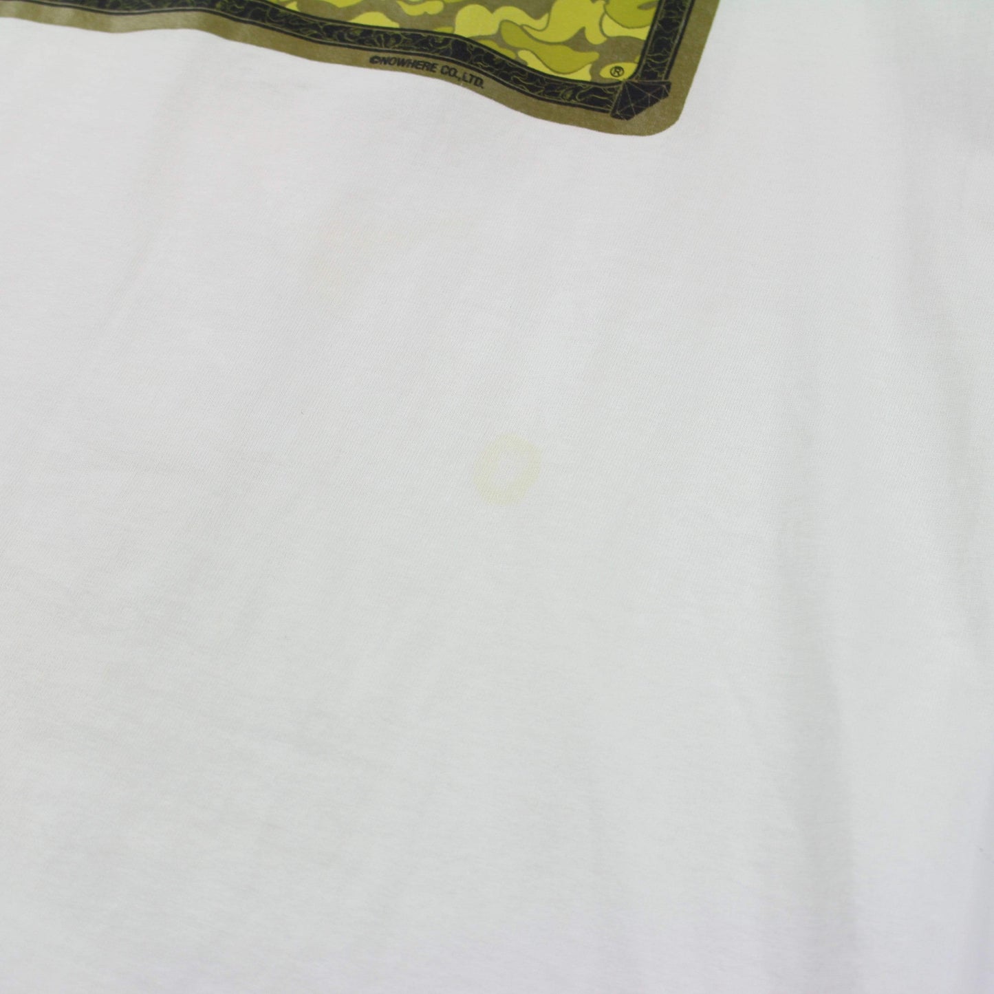 Bape Gold Membership Card Tee White - SaruGeneral