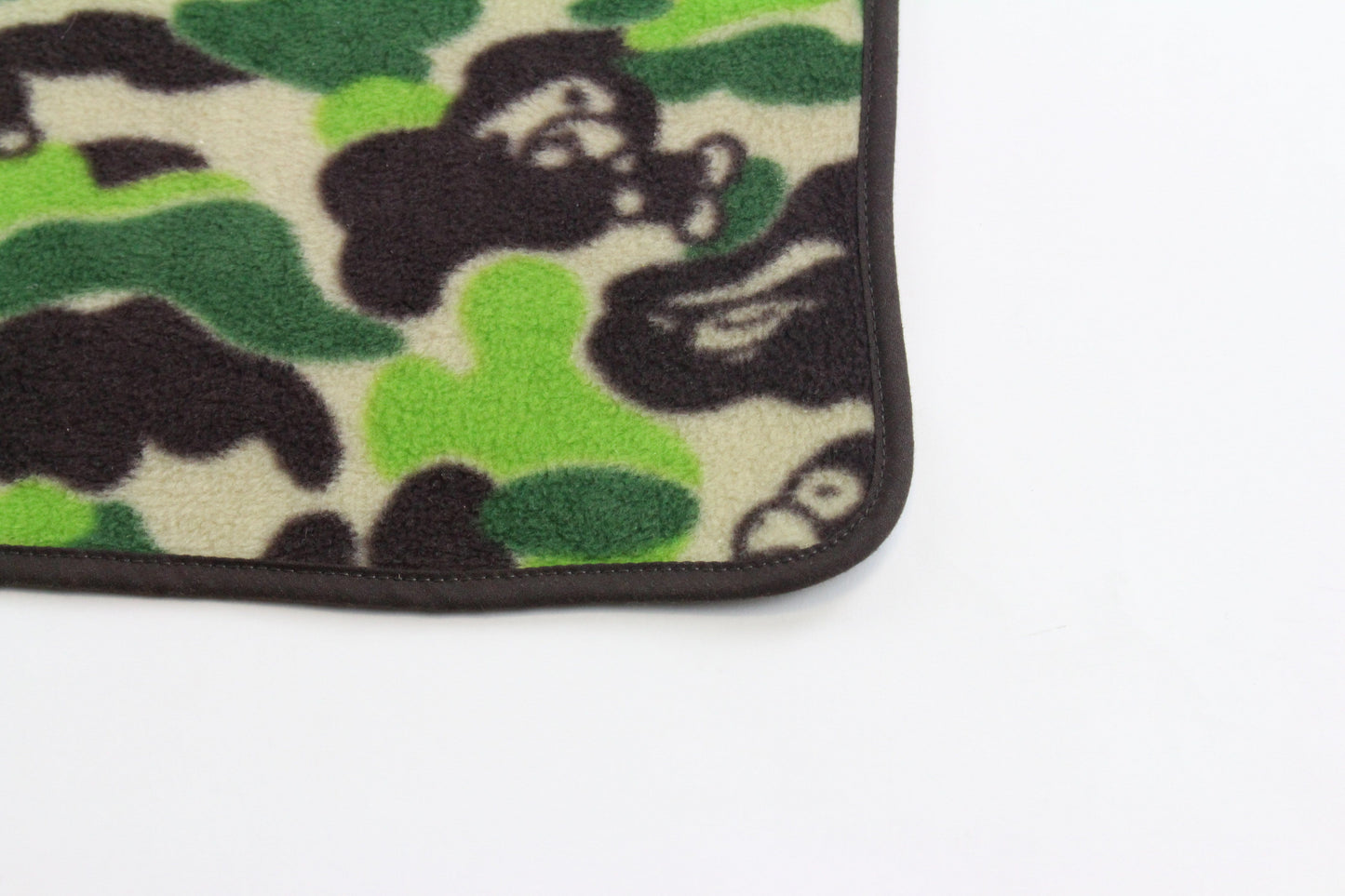 Bape Green ABC Milo Camo Blanket - SaruGeneral