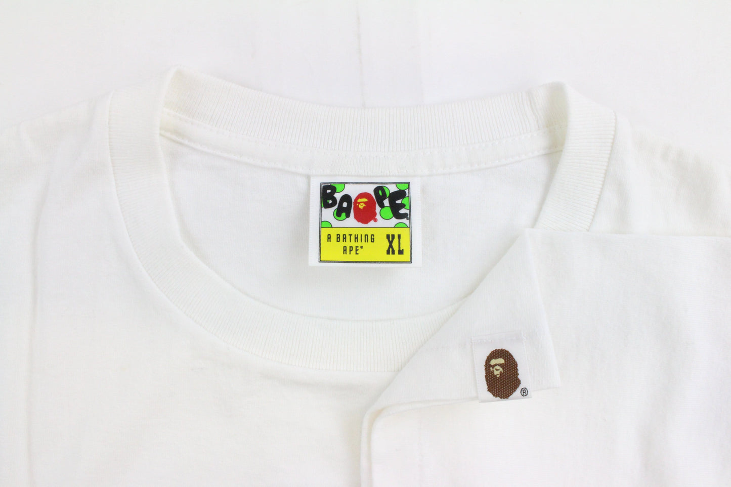 Bape Jam Home Made Big Ape Tee White - SaruGeneral
