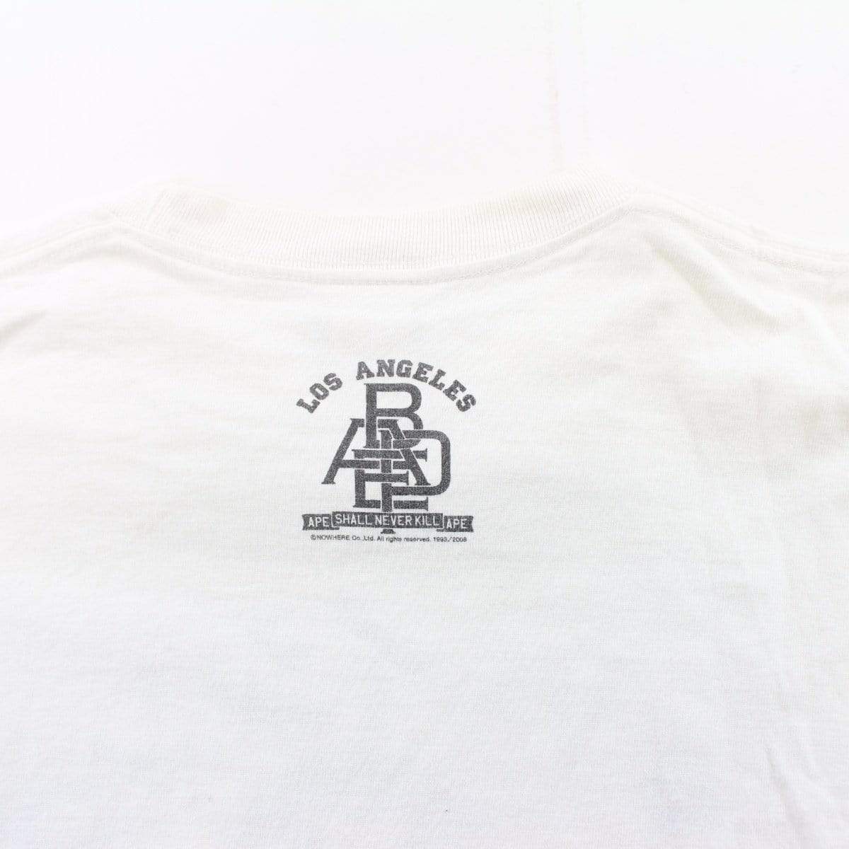 Bape Milo Katana Palm Trees Tee White - SaruGeneral