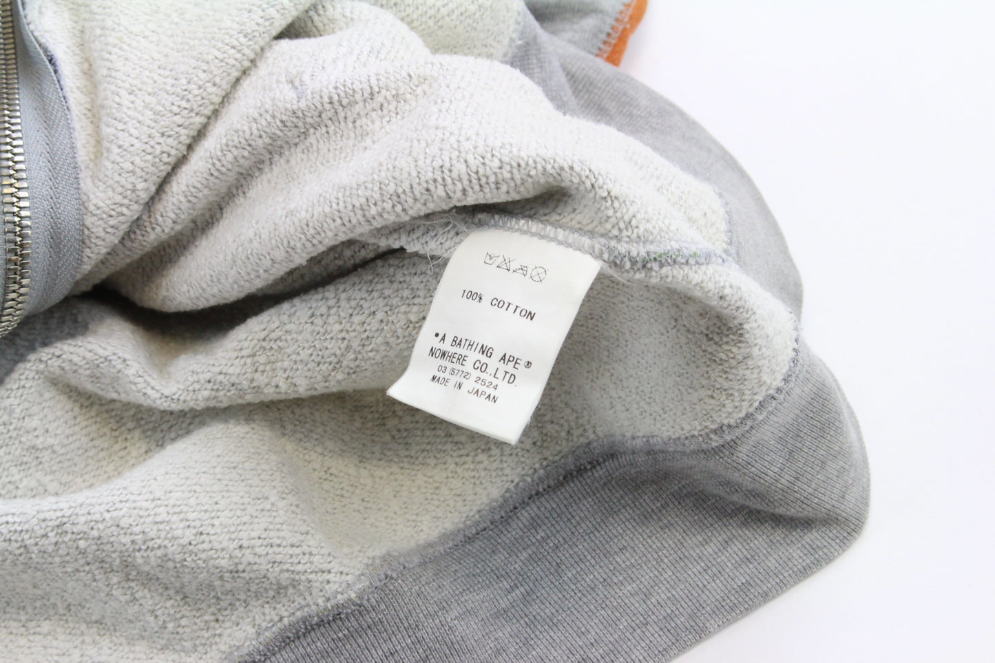 Bape Multi Colour Bapesta Full Zip Grey - SaruGeneral