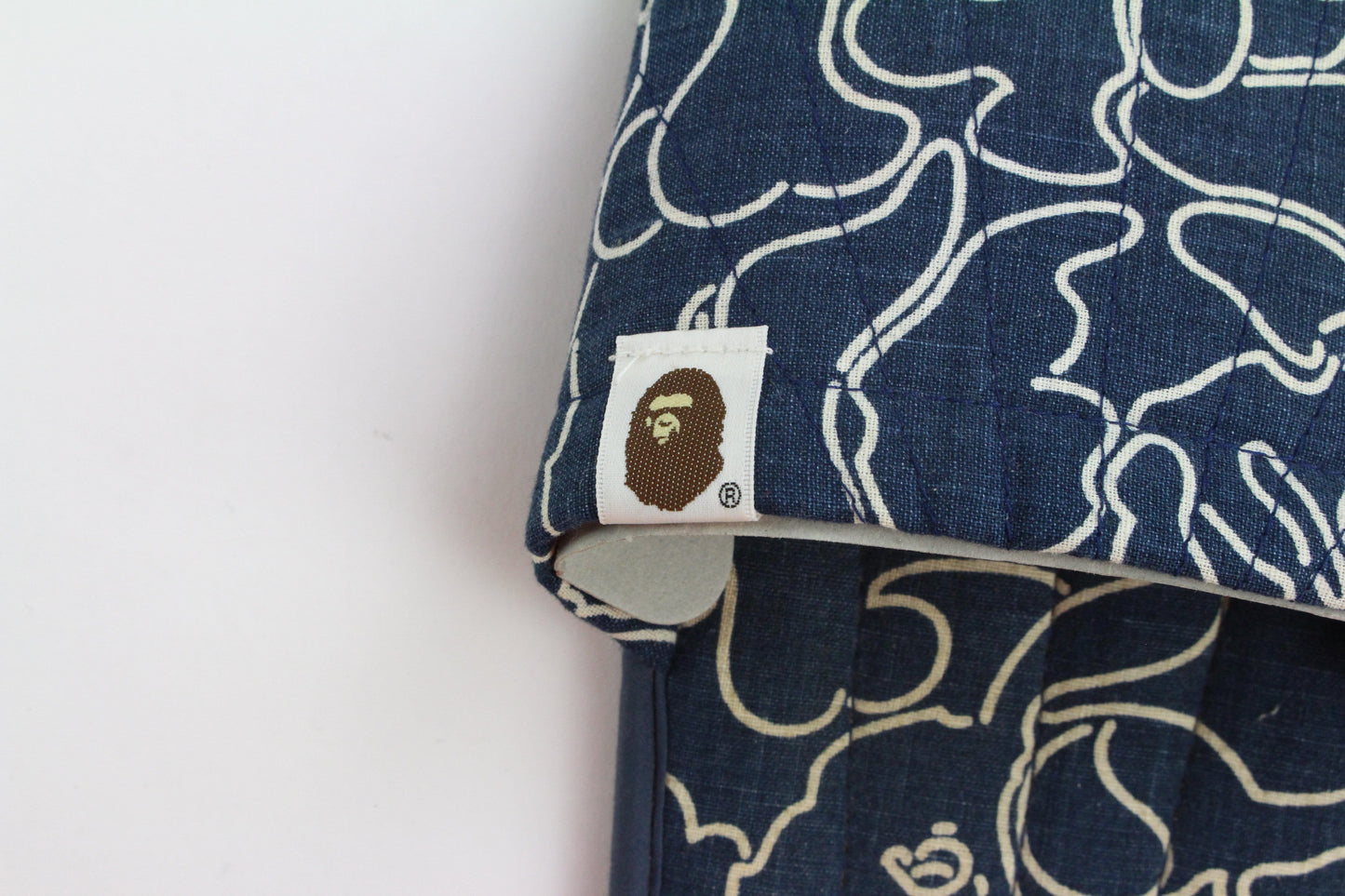 Bape Navy Slippers - SaruGeneral