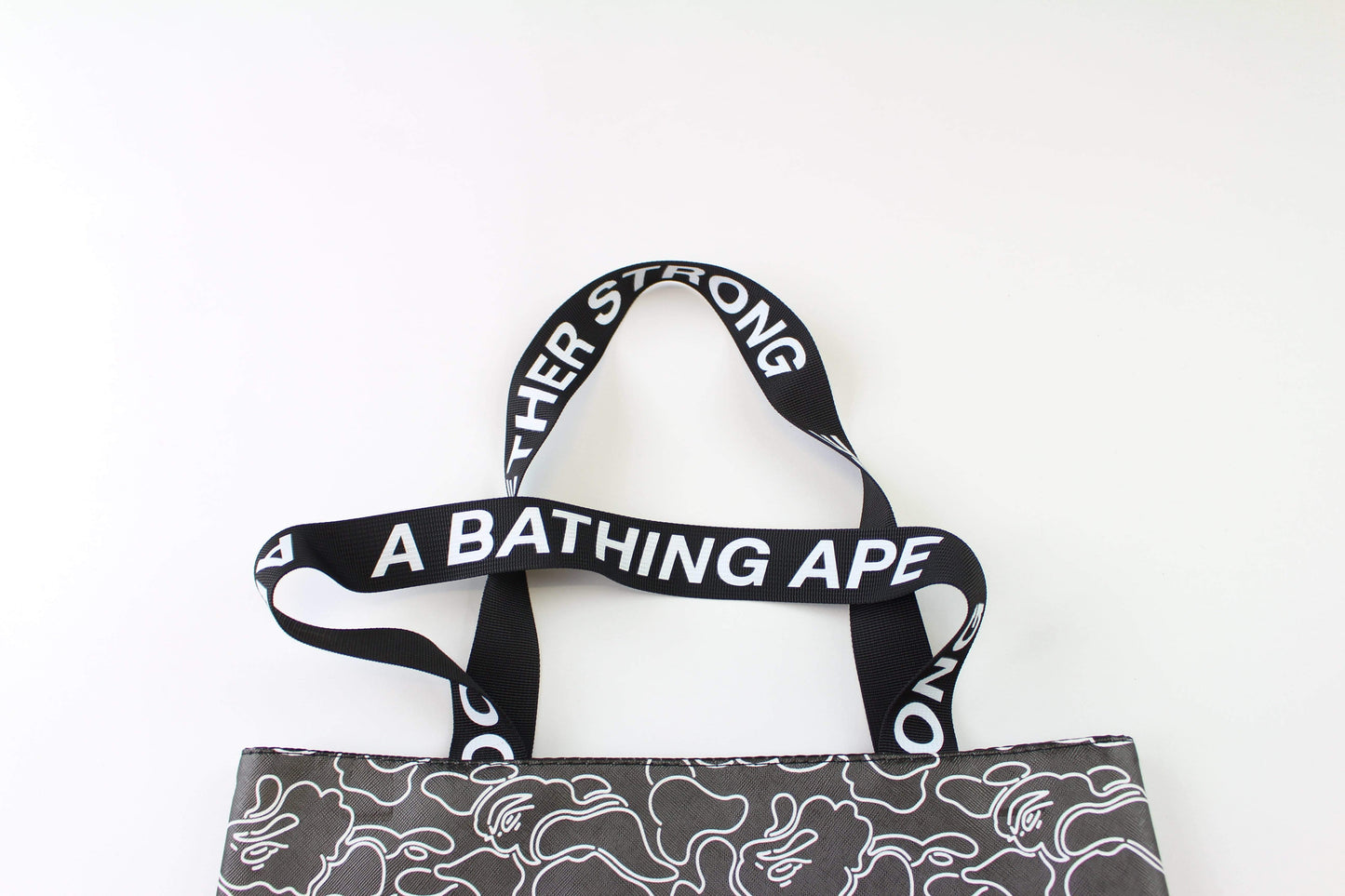 Bape Neon Camo Tote Bag Grey - SaruGeneral