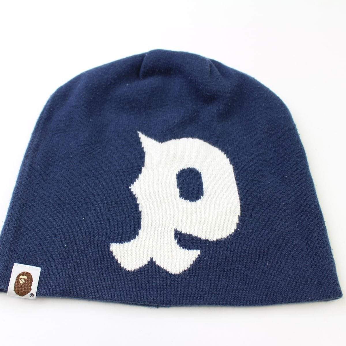 Bape Panda Shark Beanie Hat Navy - SaruGeneral