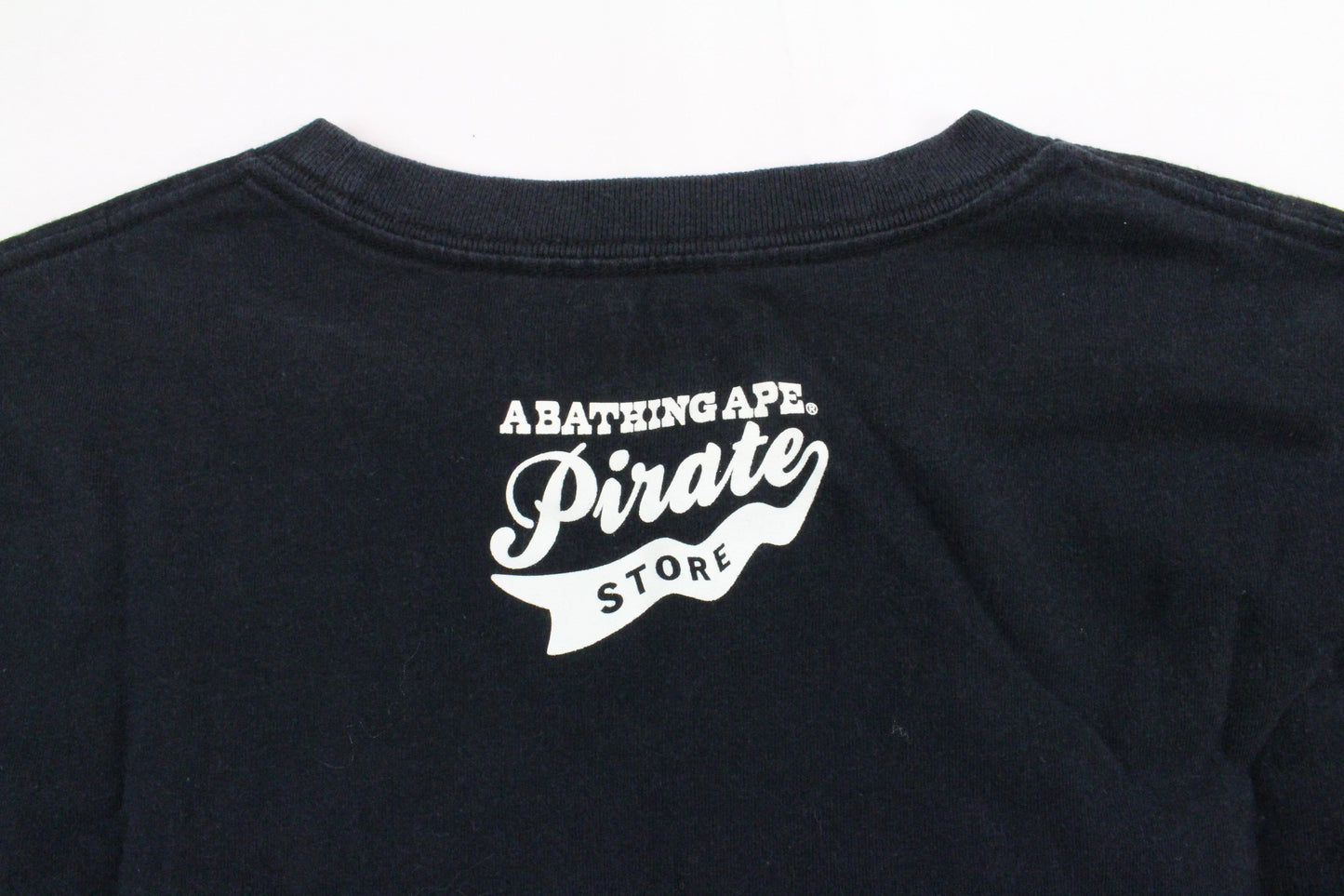 Bape Pirate Store Cross Bones LS Black - SaruGeneral