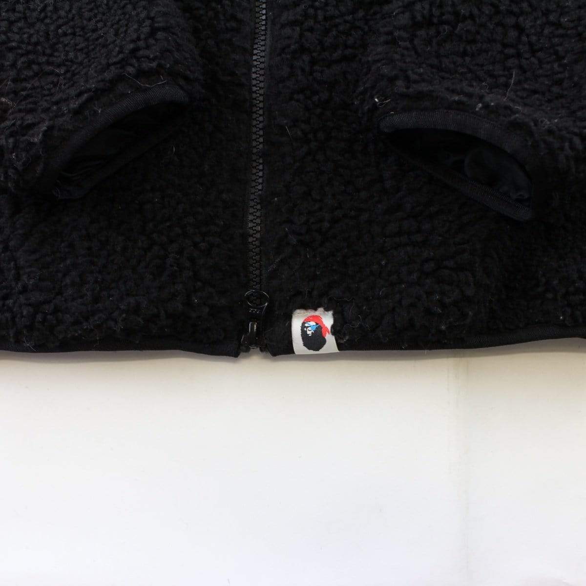 Bape Pirate Store Crossbones Fleece Black - SaruGeneral