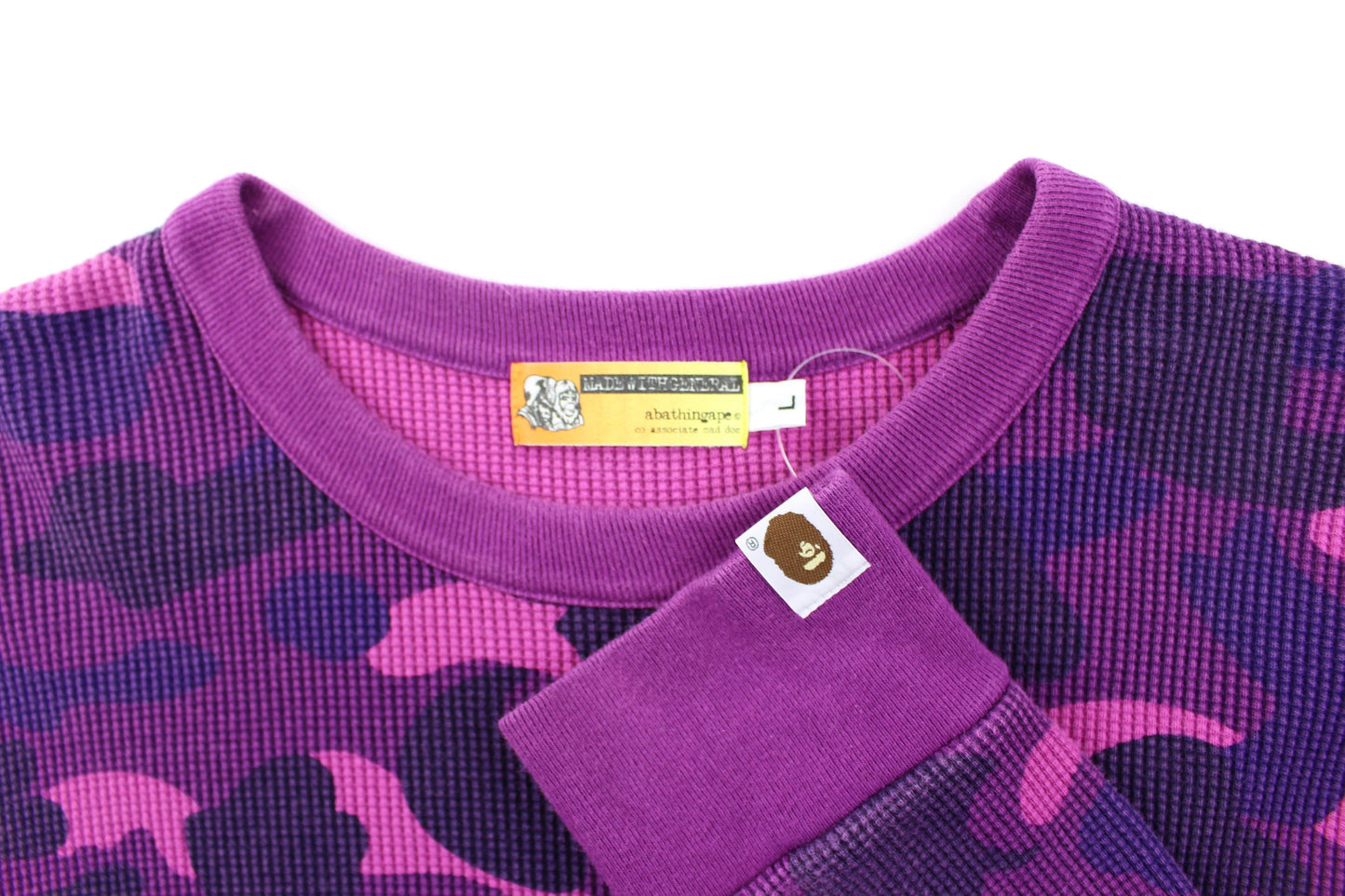 Bape Purple Camo LS - SaruGeneral