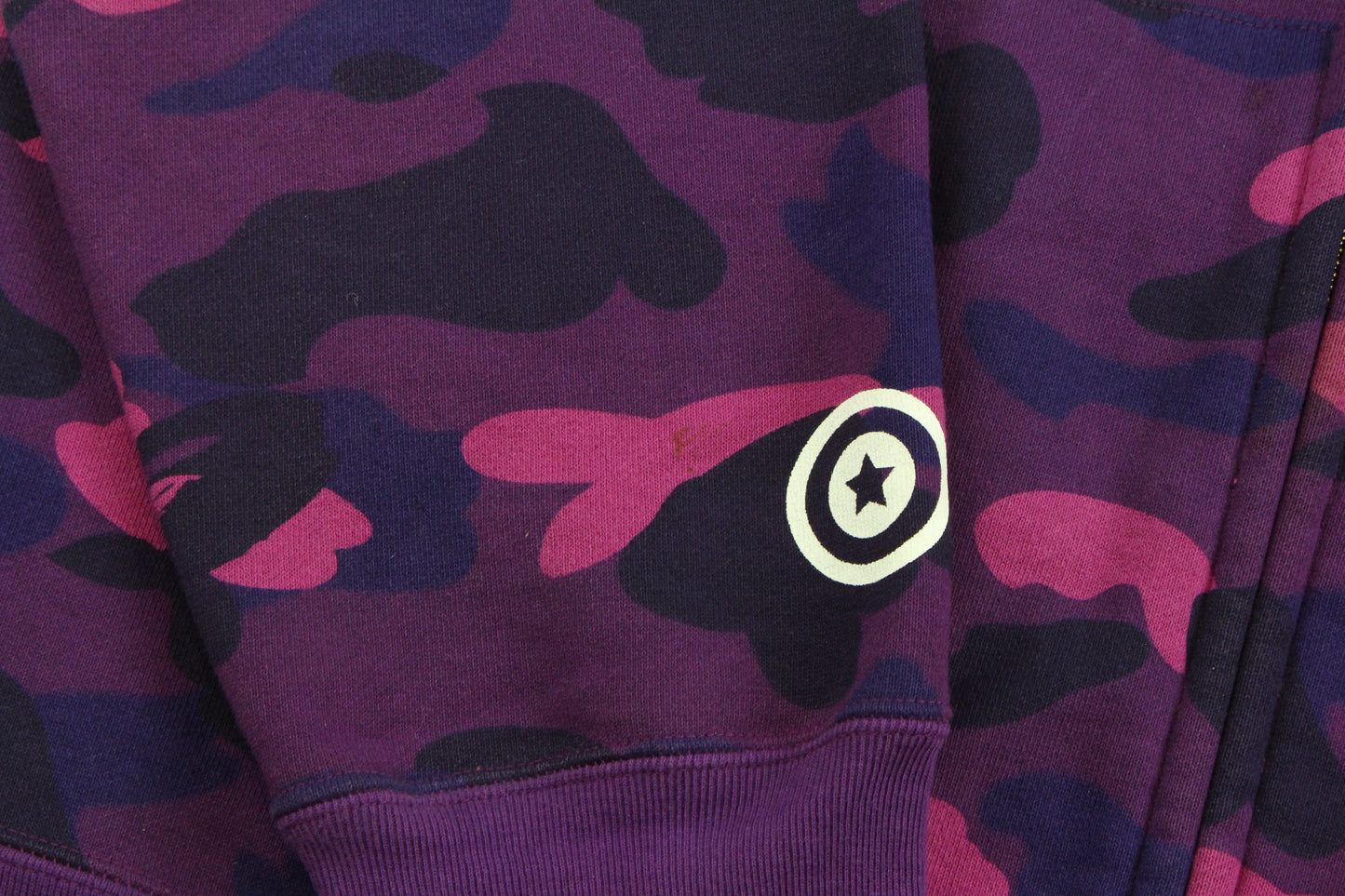 Bape Purple Camo Shark Hoodie - SaruGeneral