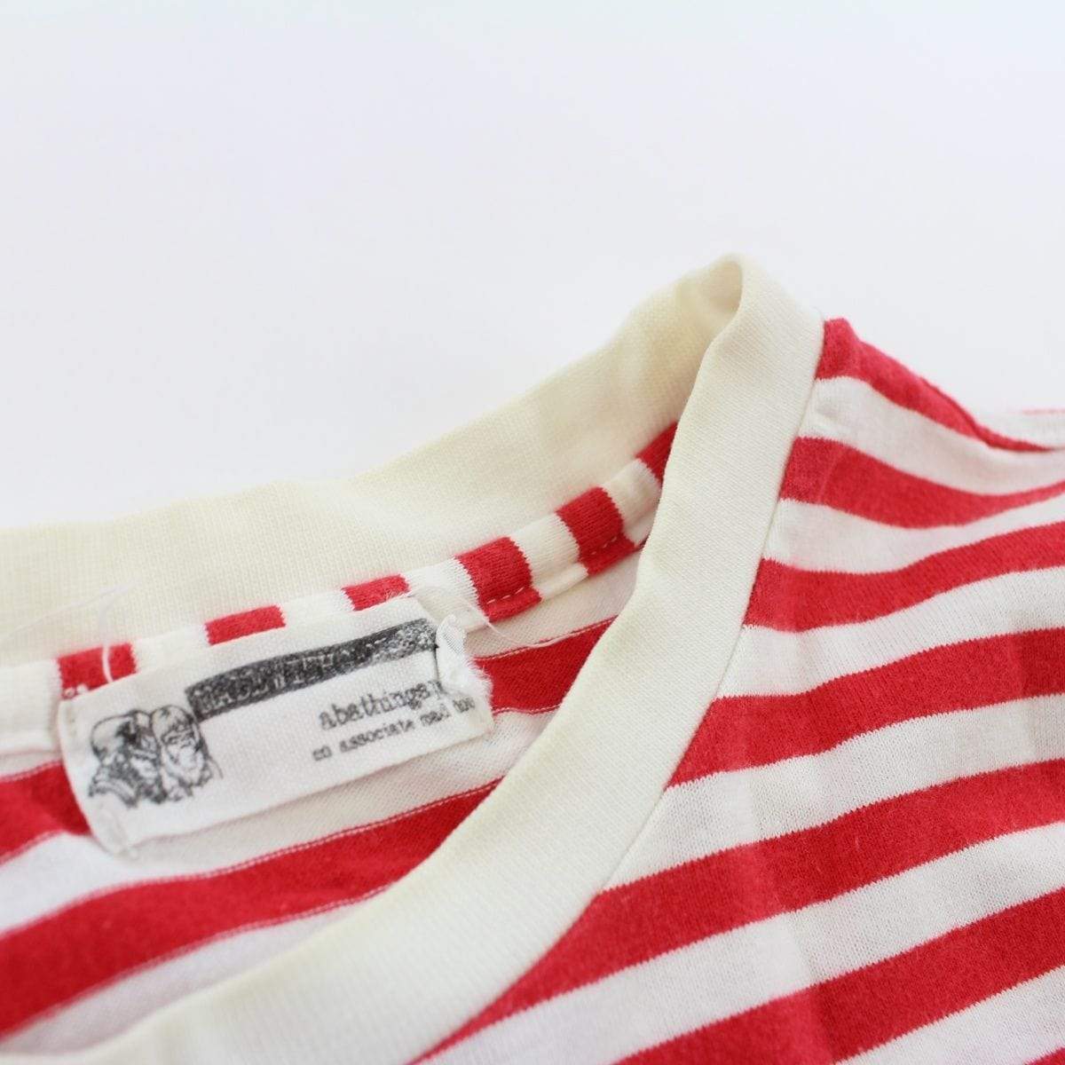 Bape Red White Striped LS - SaruGeneral