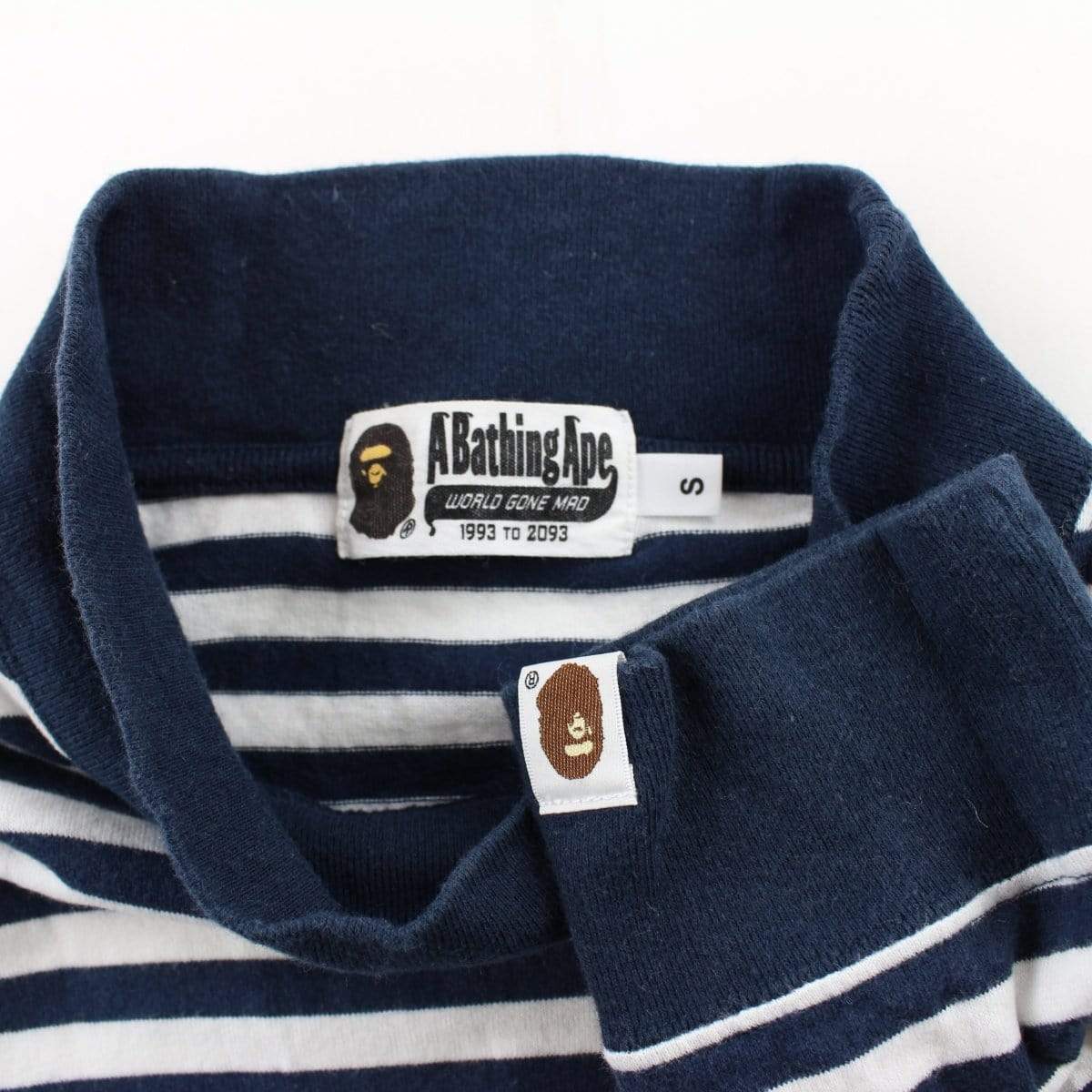 Bape Sniper Stripe Turtle Neck LS - SaruGeneral