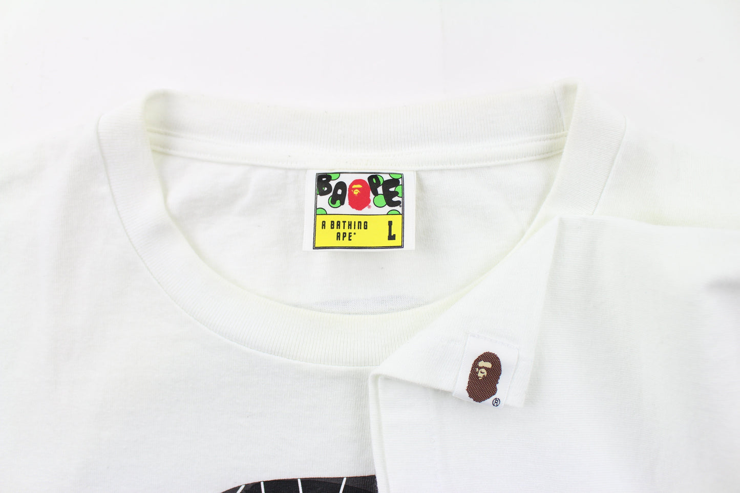 Bape Black Camo ANSKA big ape logo tee - SaruGeneral