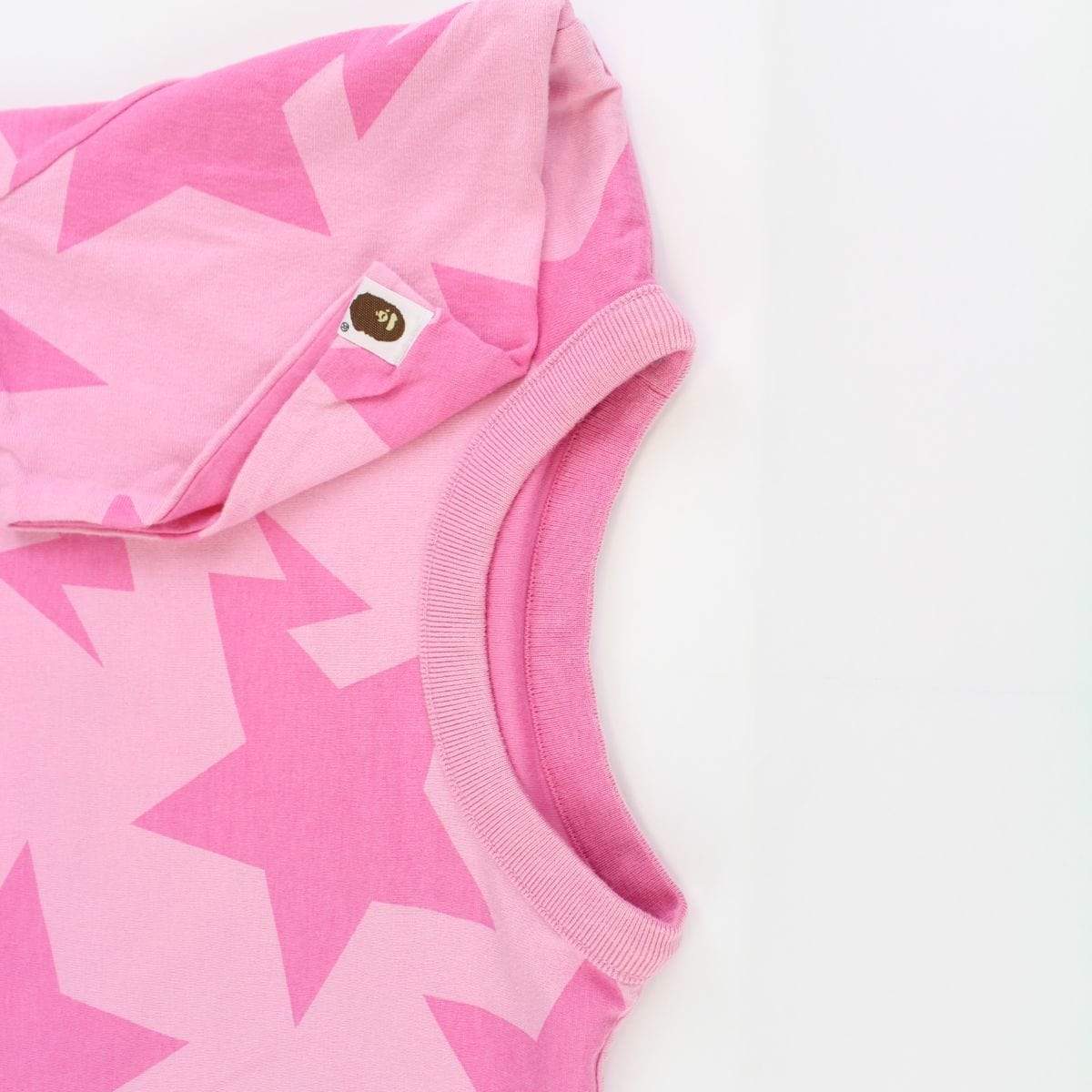 Bapesta allover tee pink - SaruGeneral