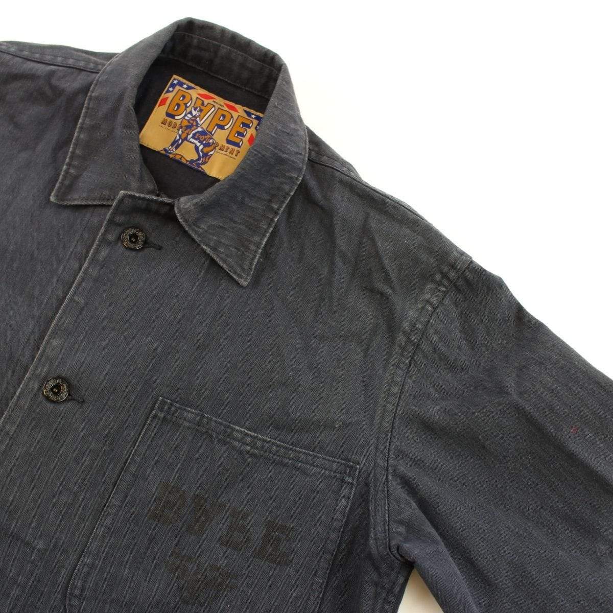 Bape Work Jacket Navy - SaruGeneral